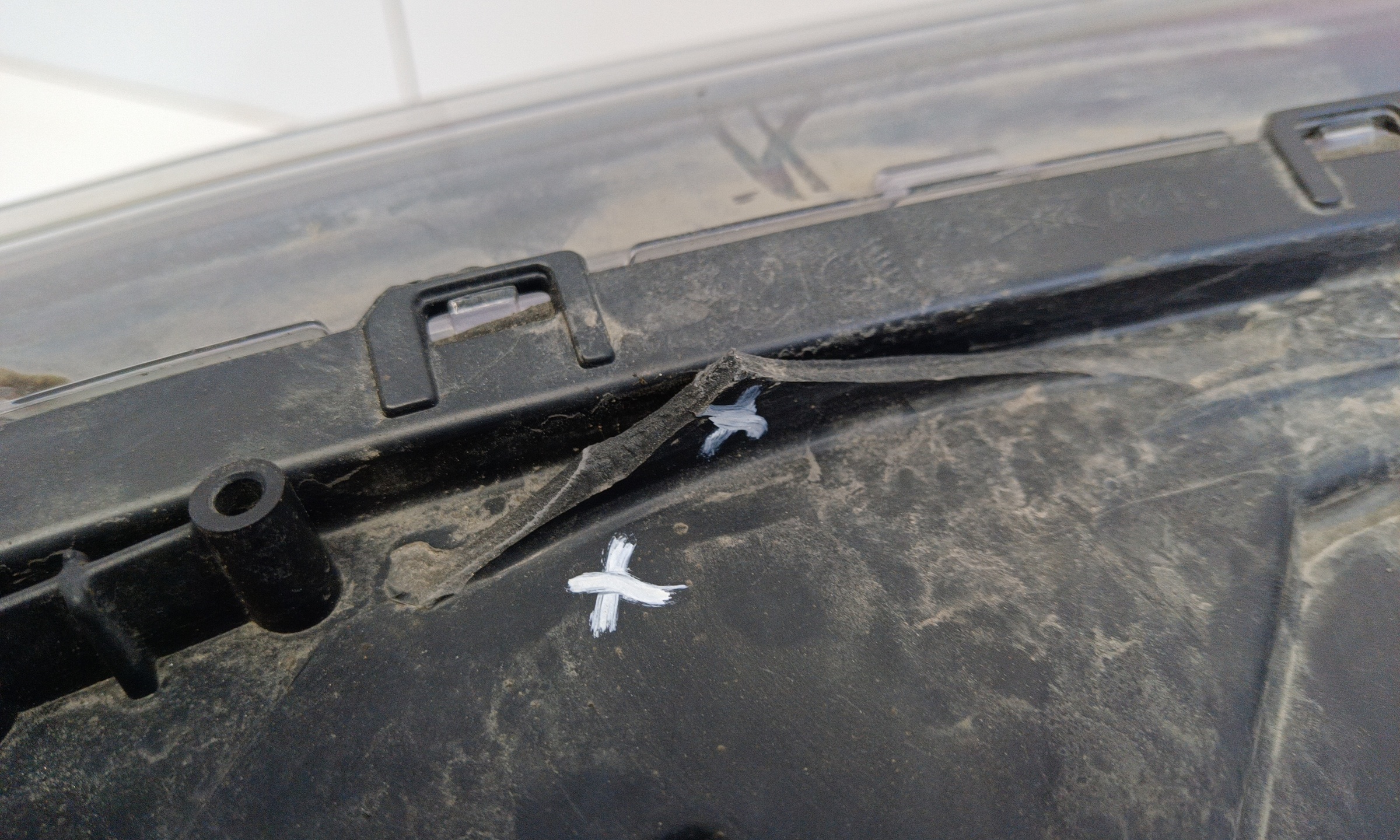 Фара передняя левая Mitsubishi Outlander 3 Restail 2 галоген