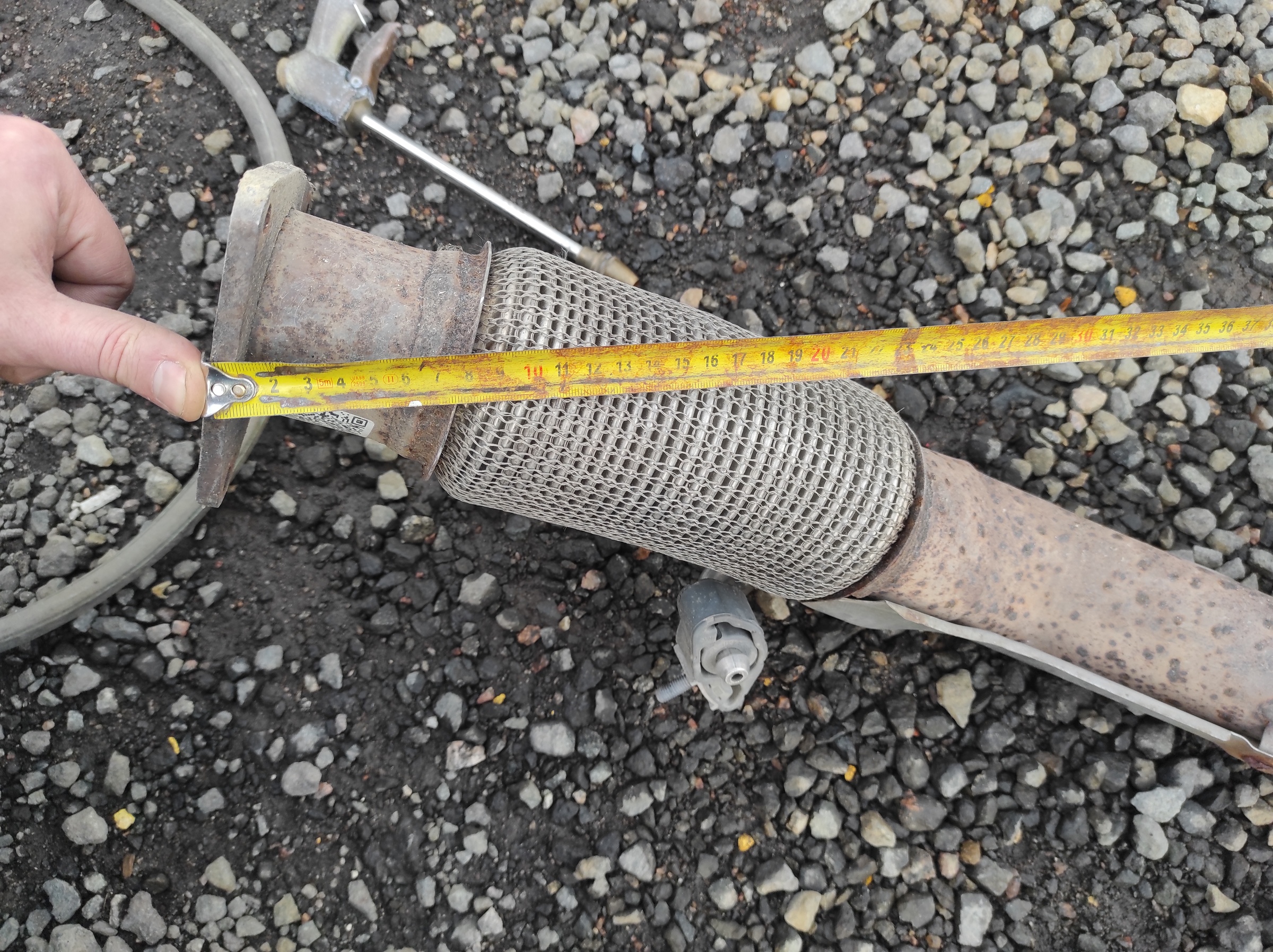 Глушитель средняя часть Land Rover Discovery Sport 2.0L Дизель