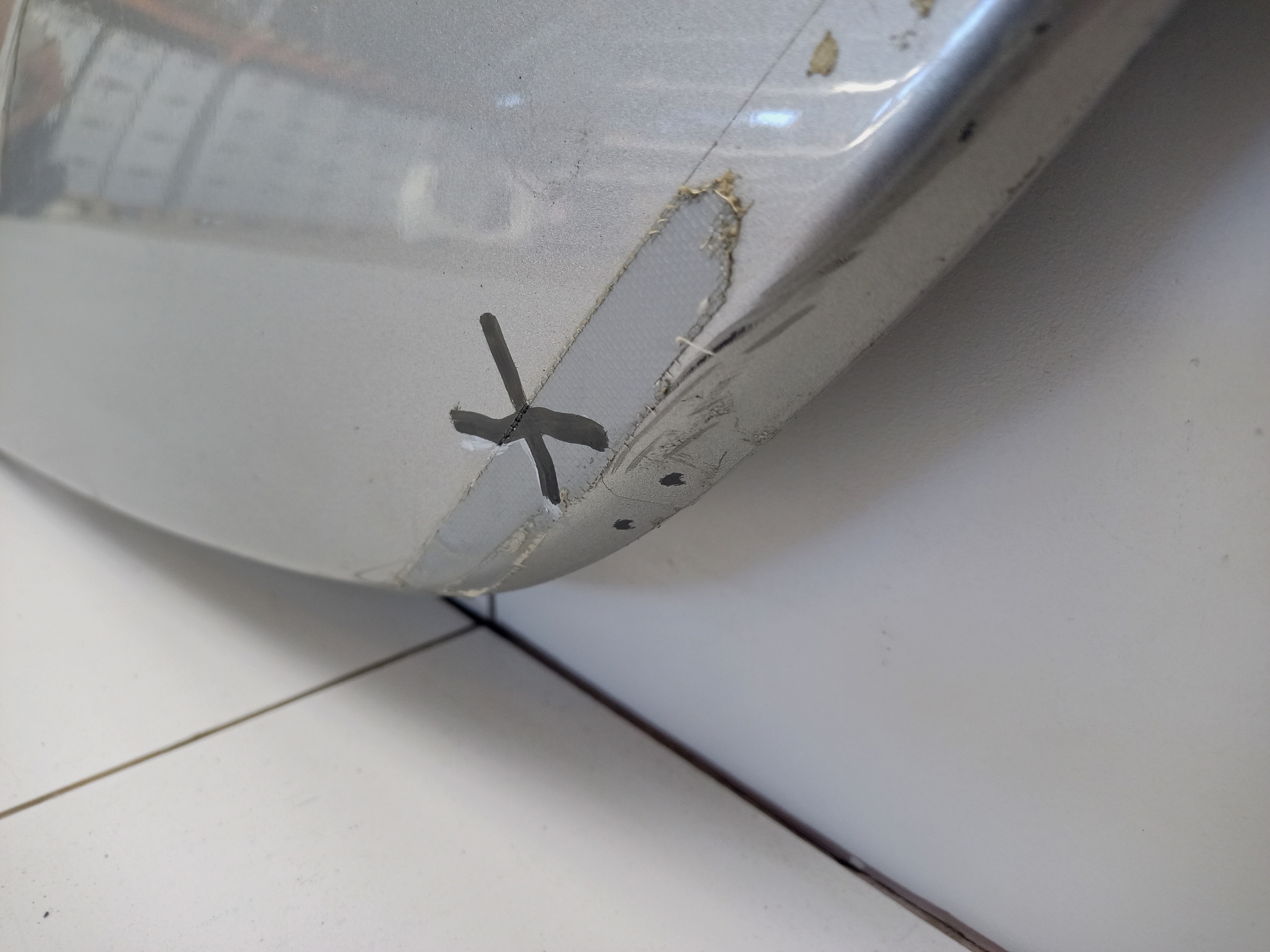 Накладка заднего бампера Toyota RAV4 CA40 Restail