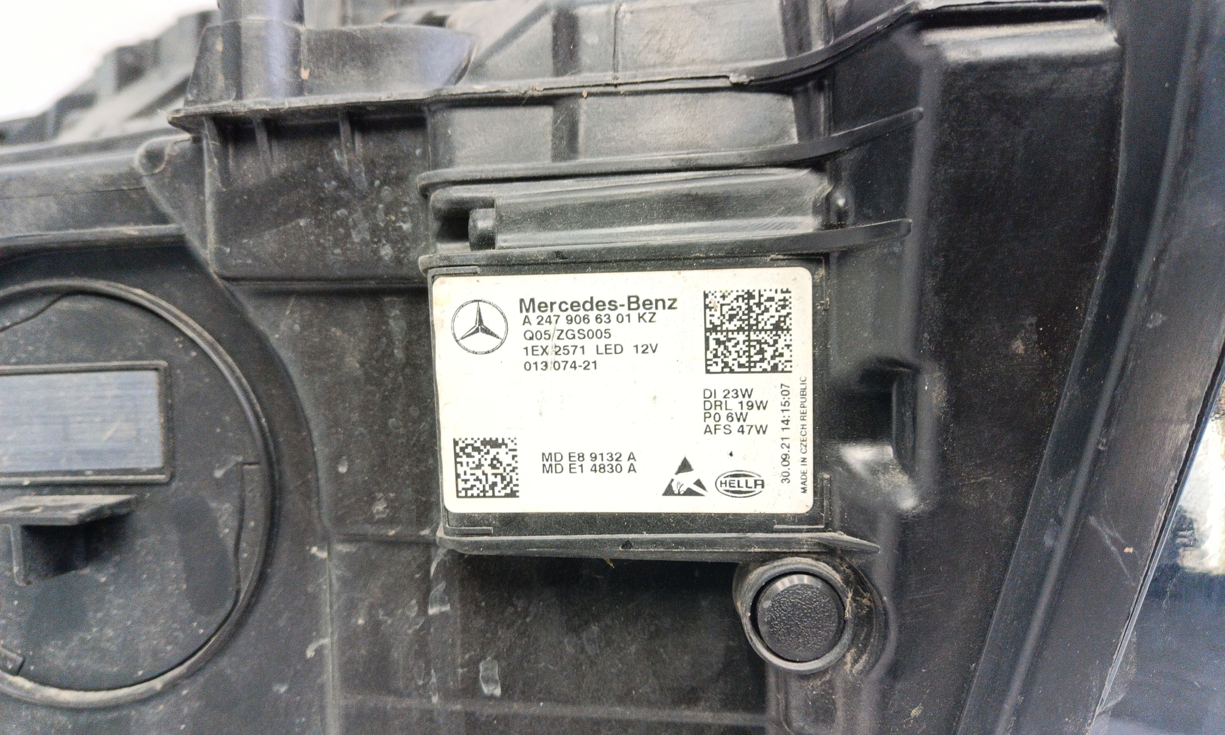 Фара передняя левая Mercedes-Benz GLA-Klasse H247 LED