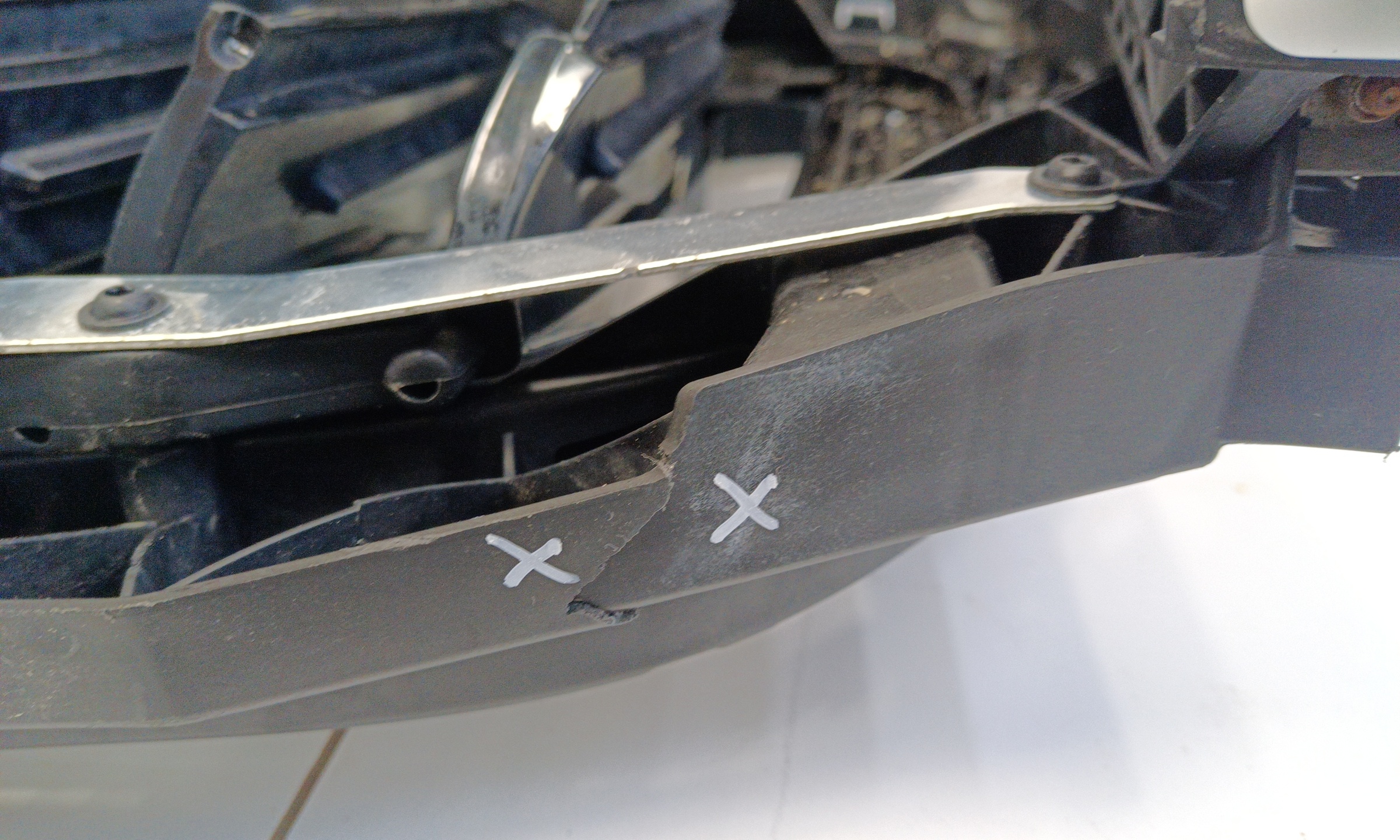 Жалюзи решетки радиатора BMW X5 G05