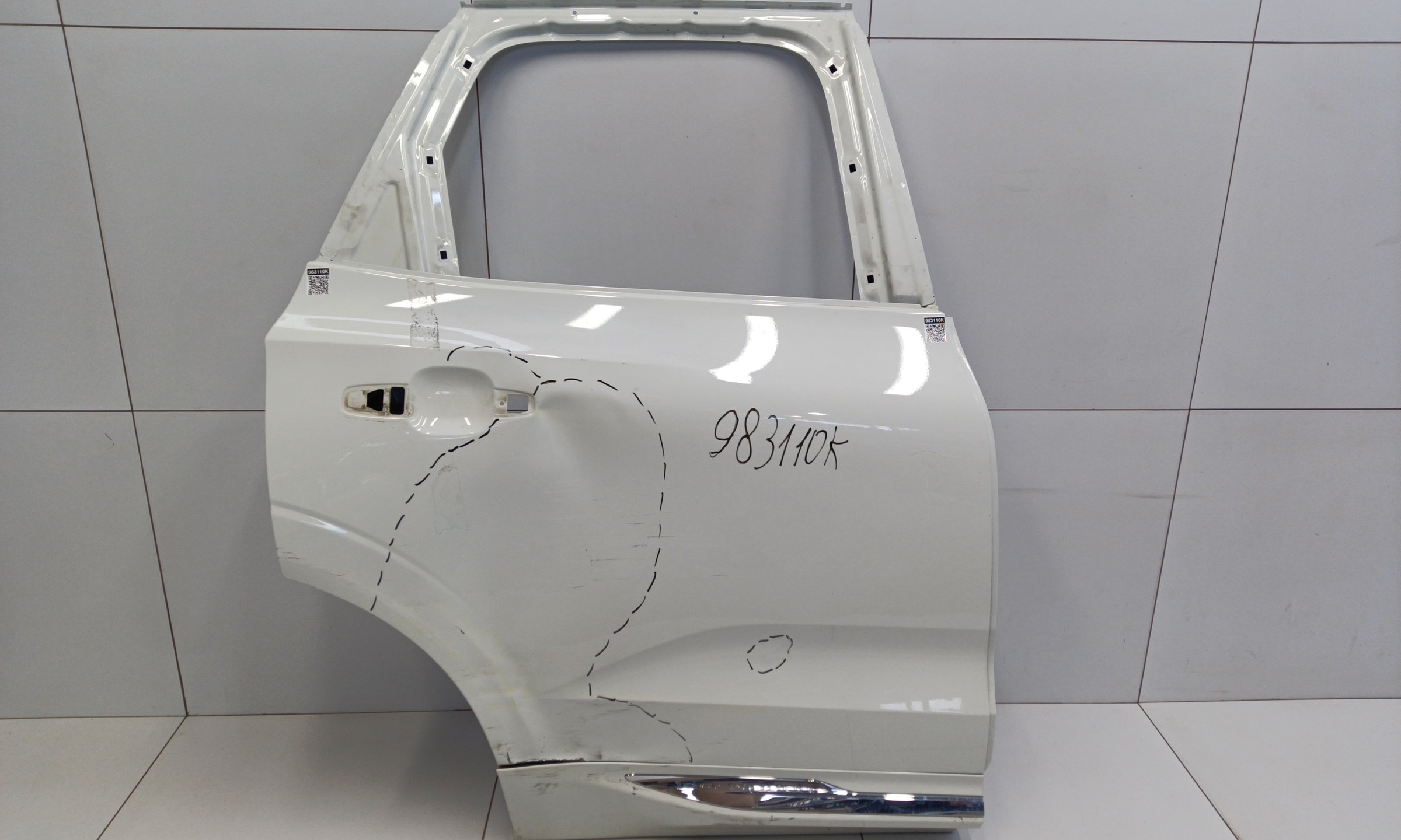 Дверь задняя правая Volvo XC60 2