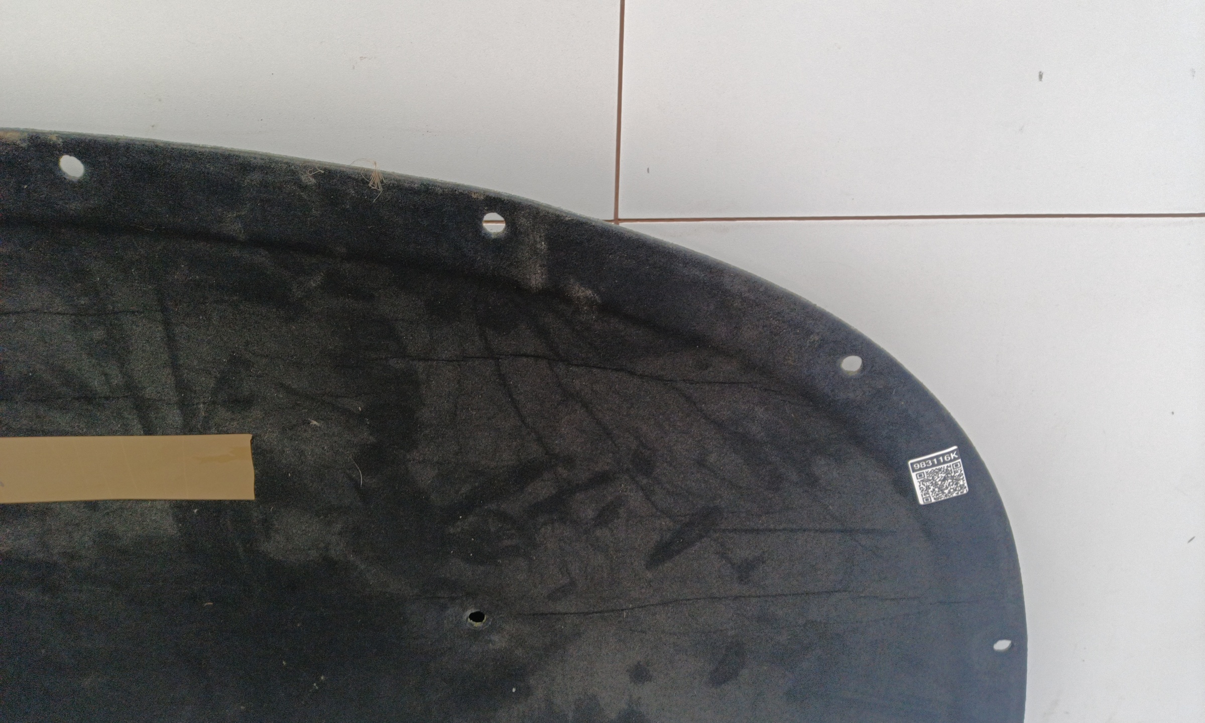 Шумоизоляция капота Changan Lamore