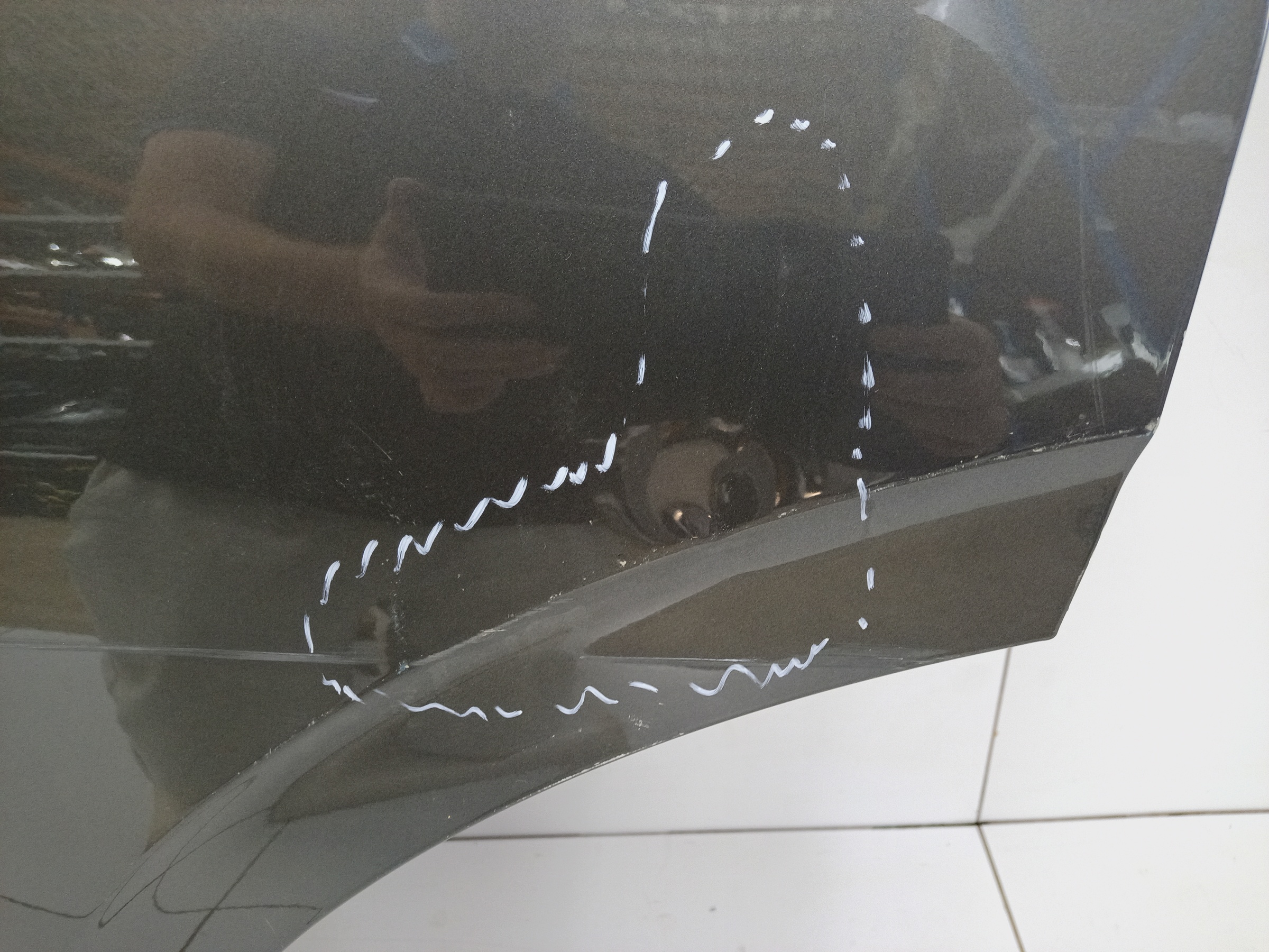 Дверь задняя левая Geely Coolray