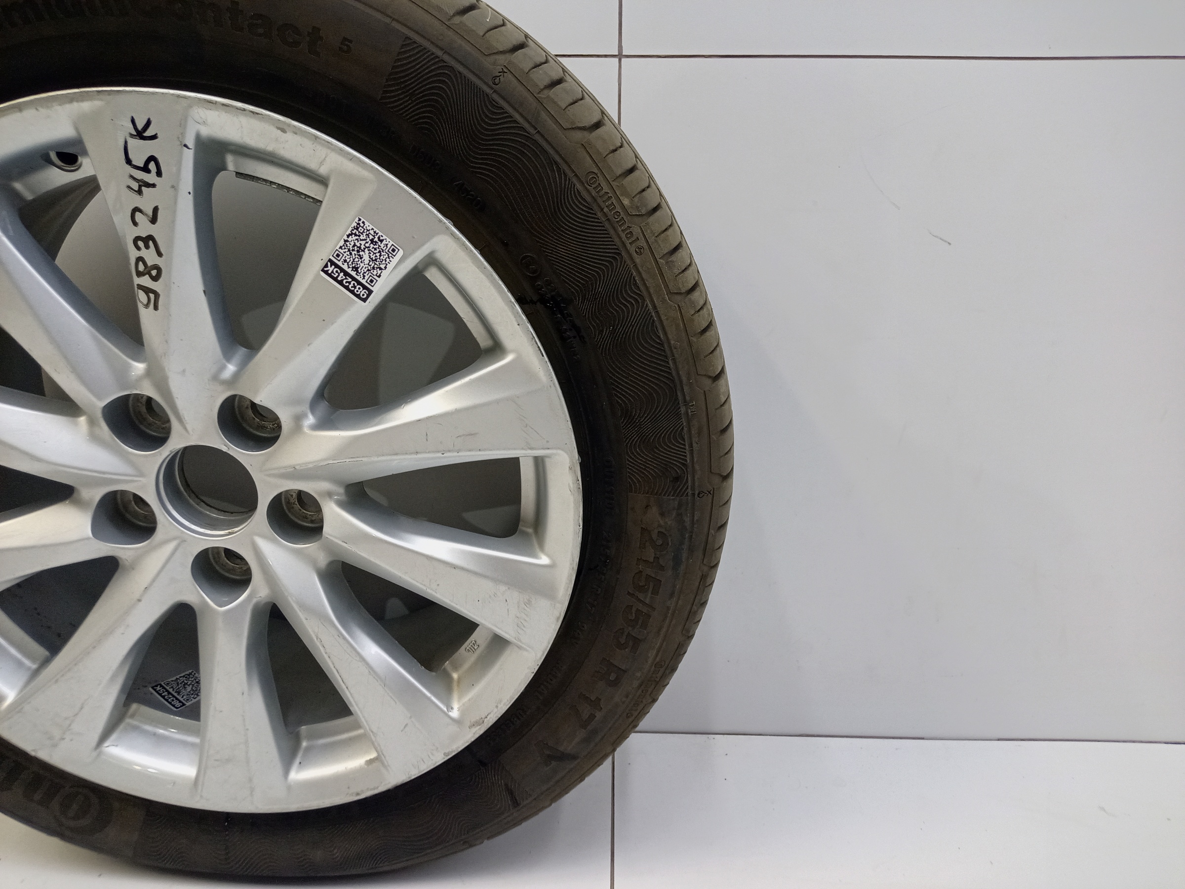 Диск колеса литой Toyota Camry V70 R17