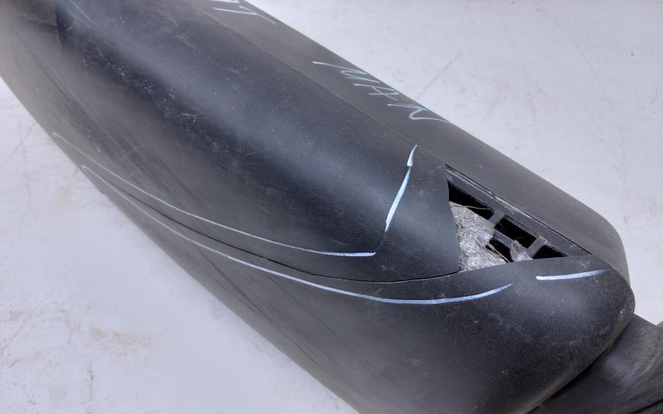 Зеркало левое MAN TGS 3 контакта (короткие кронштейны)