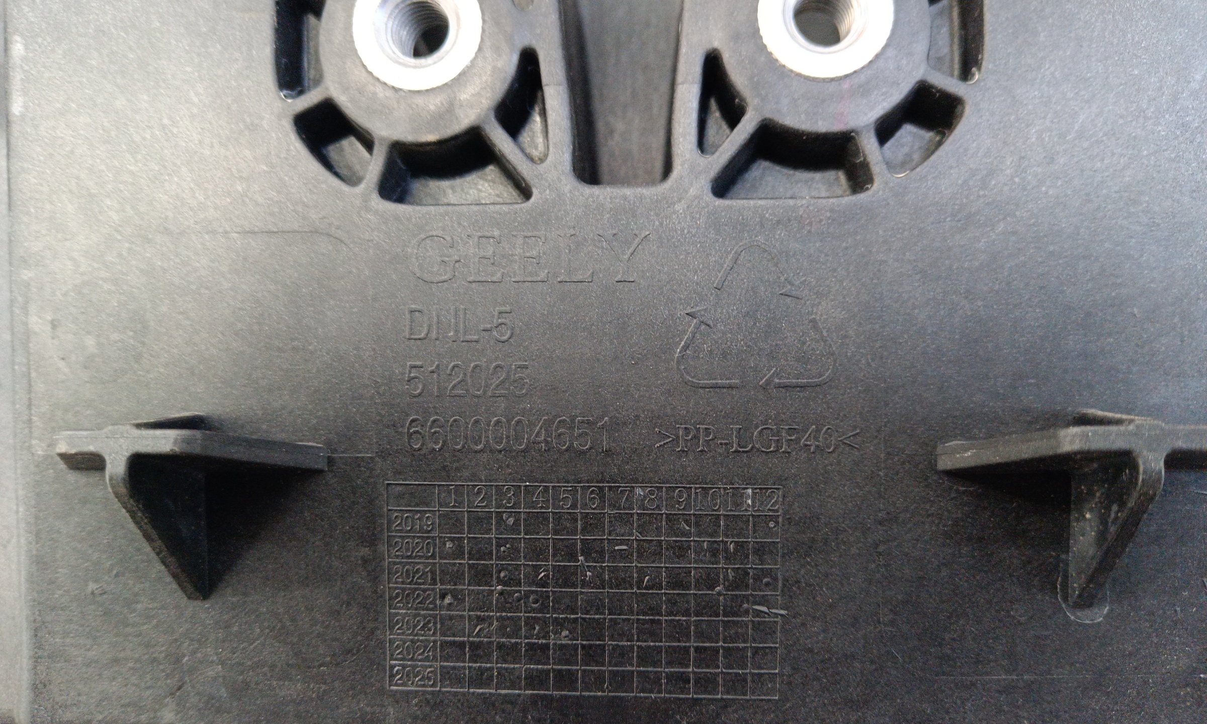 Панель передняя Geely Tugella
