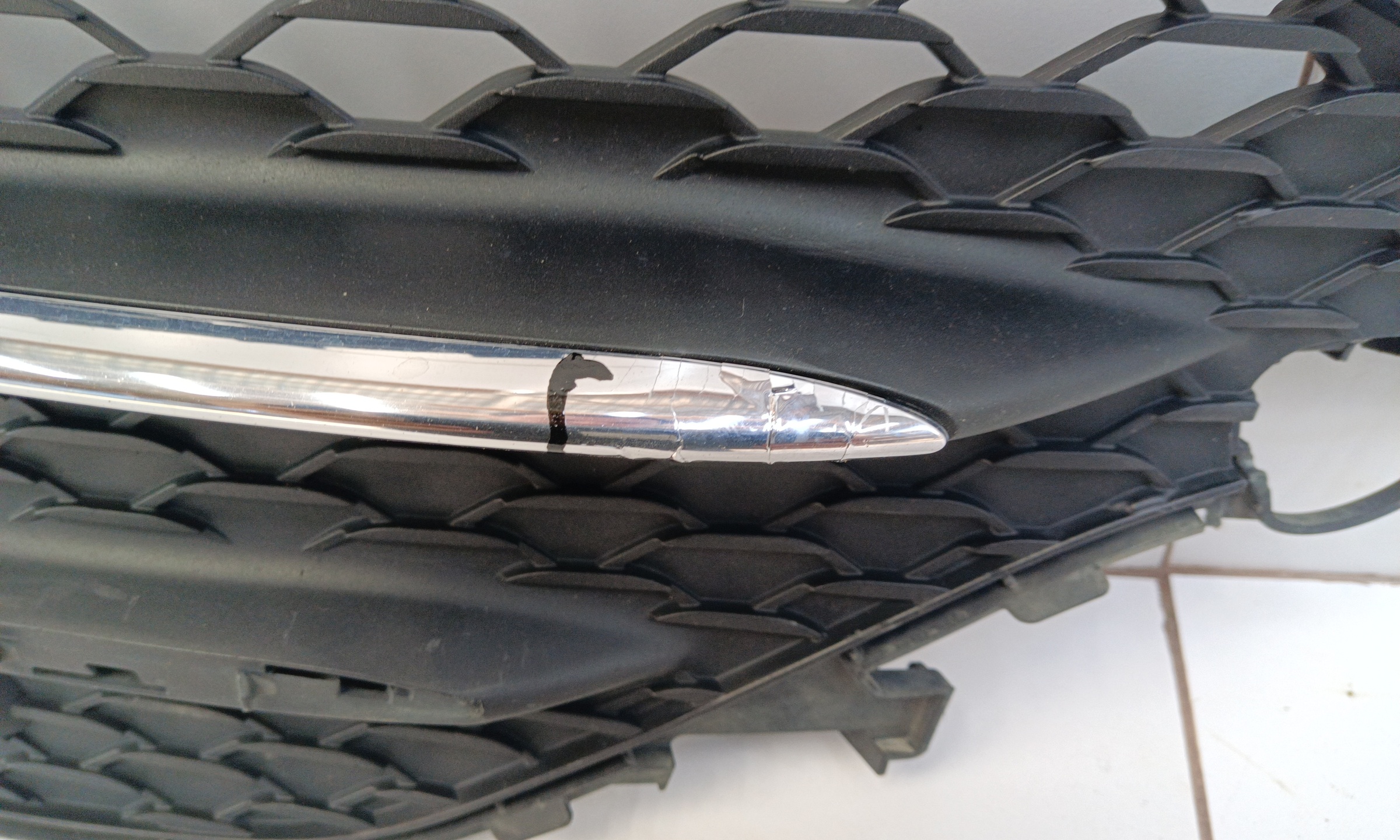 Решетка переднего бампера правая Mercedes Benz GLE-klasse V167 AMG