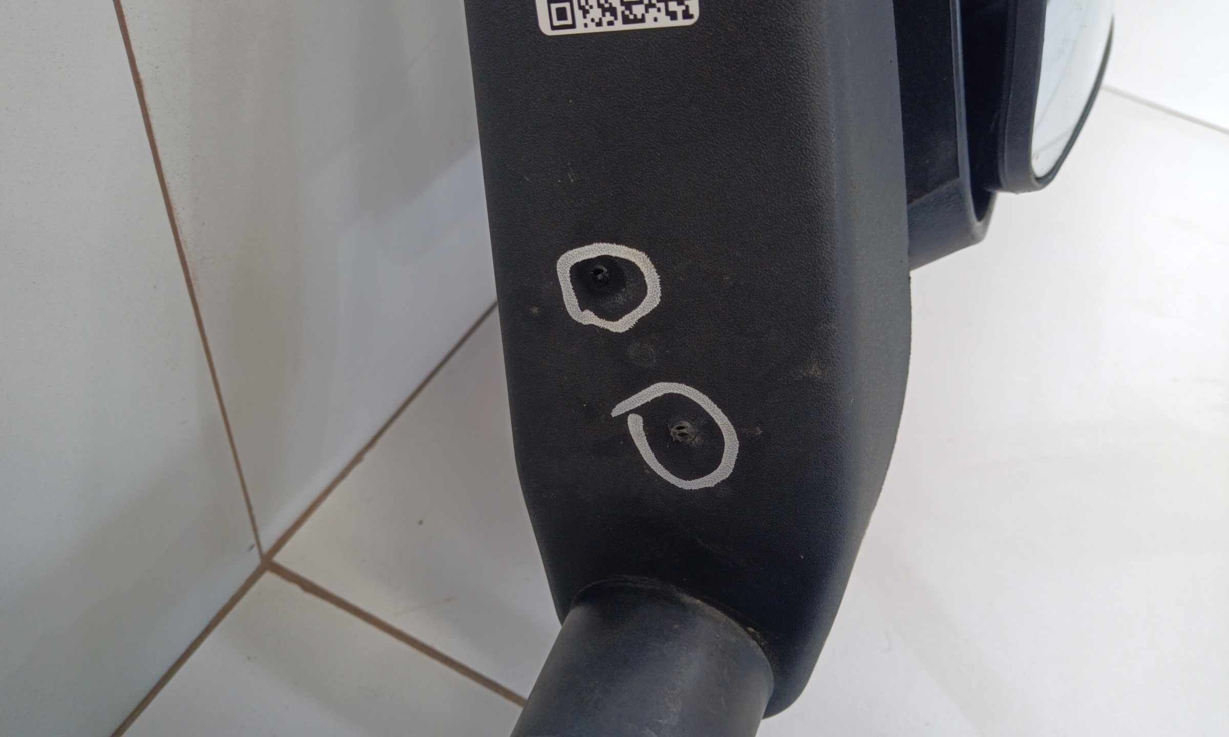 Зеркало левое Shacman X3000