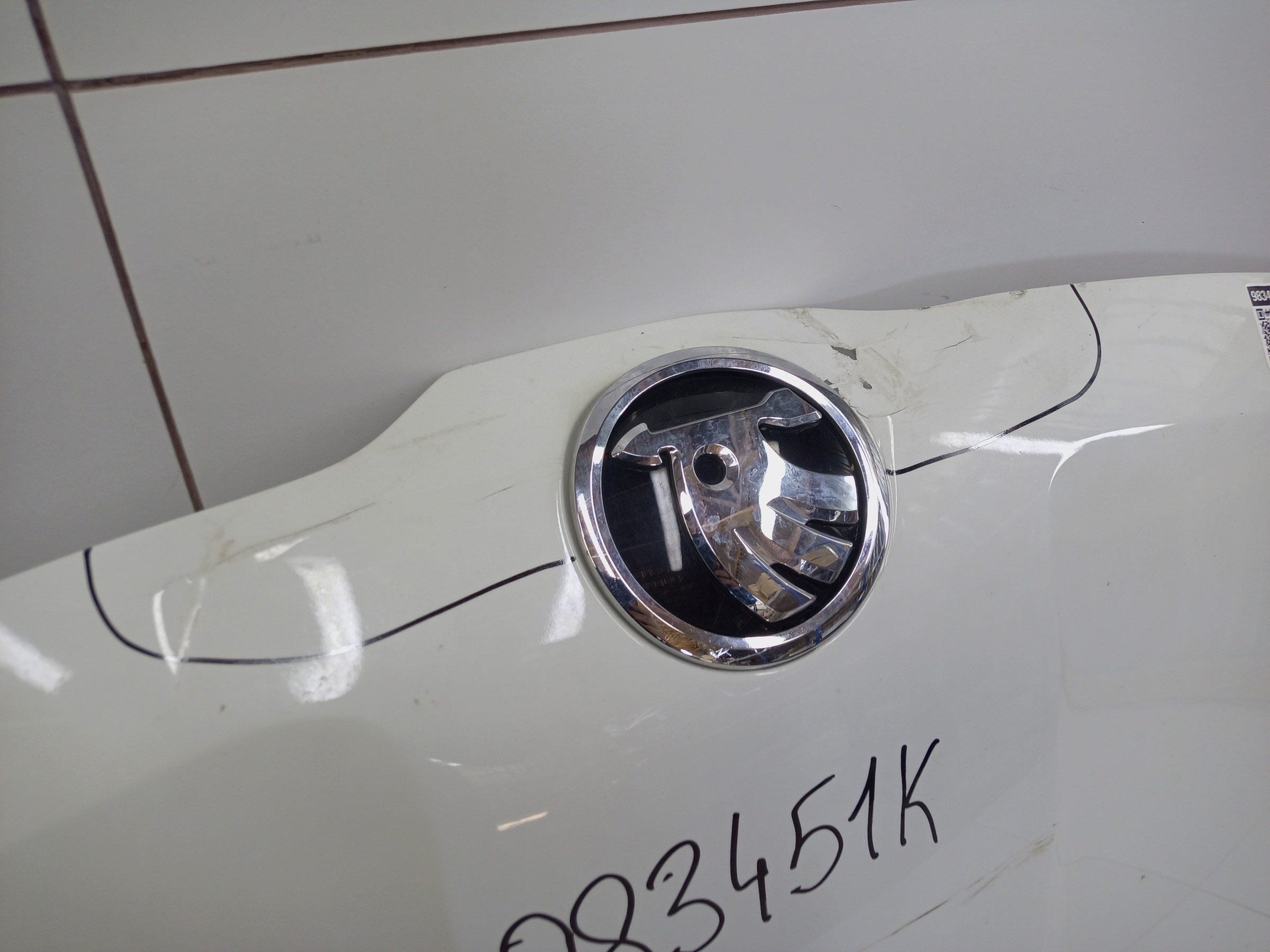 Капот Skoda Karoq