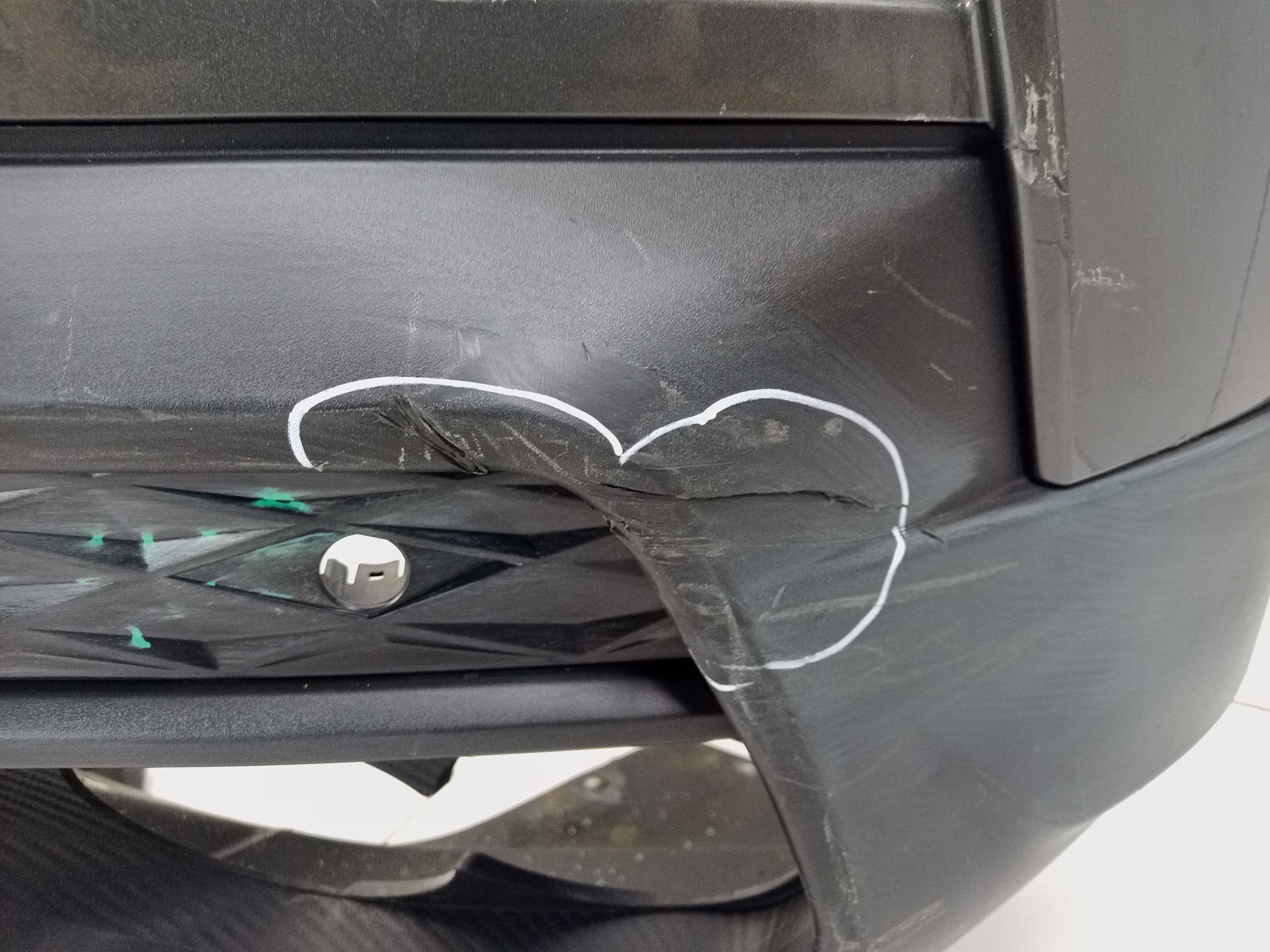 Бампер задний верхняя часть Geely Coolray 1 Restail