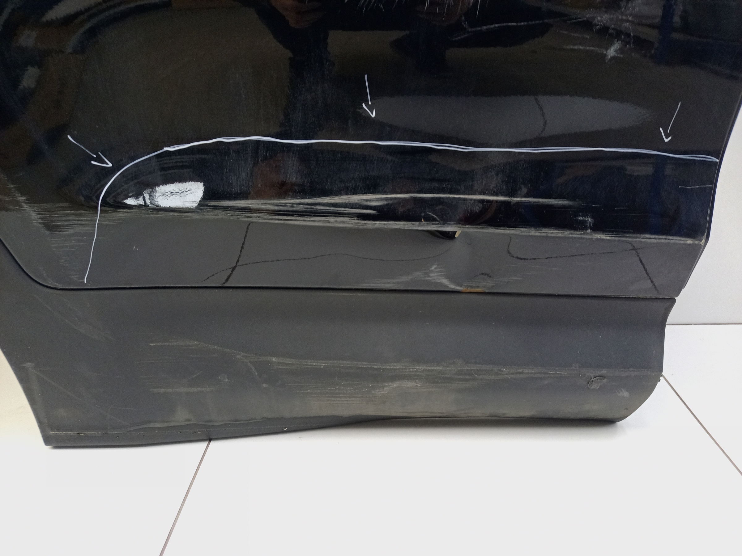 Дверь задняя правая Hyundai Santa Fe 3