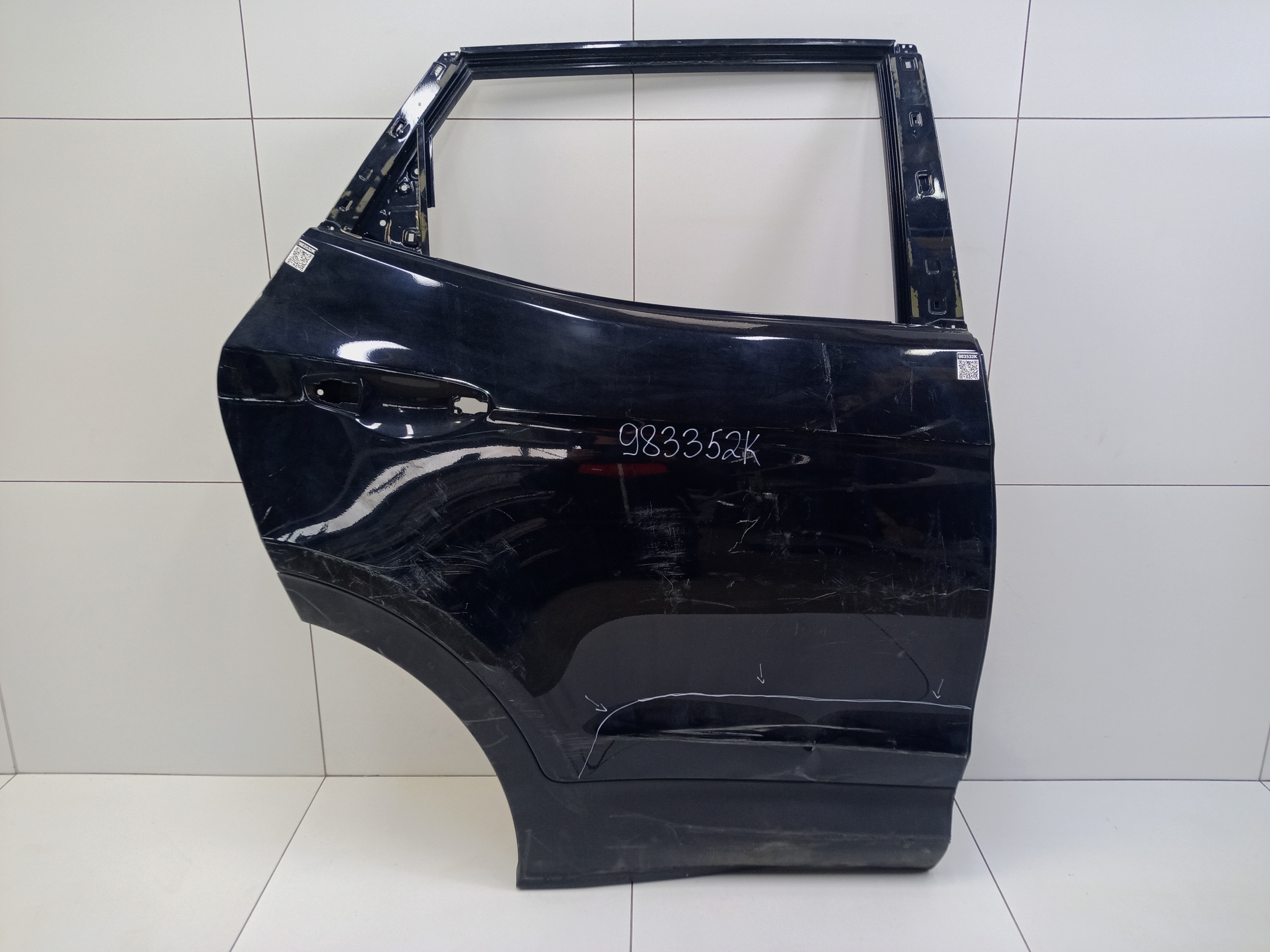 Дверь задняя правая Hyundai Santa Fe 3