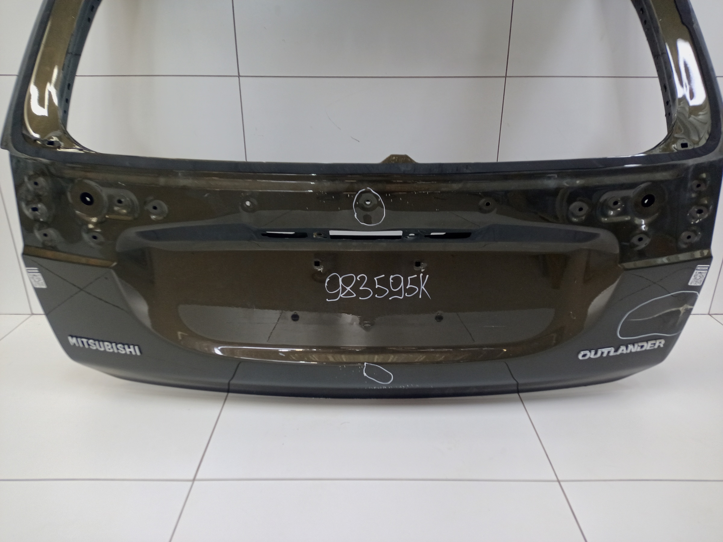 Крышка багажника Mitsubishi Outlander 3 Restail 2