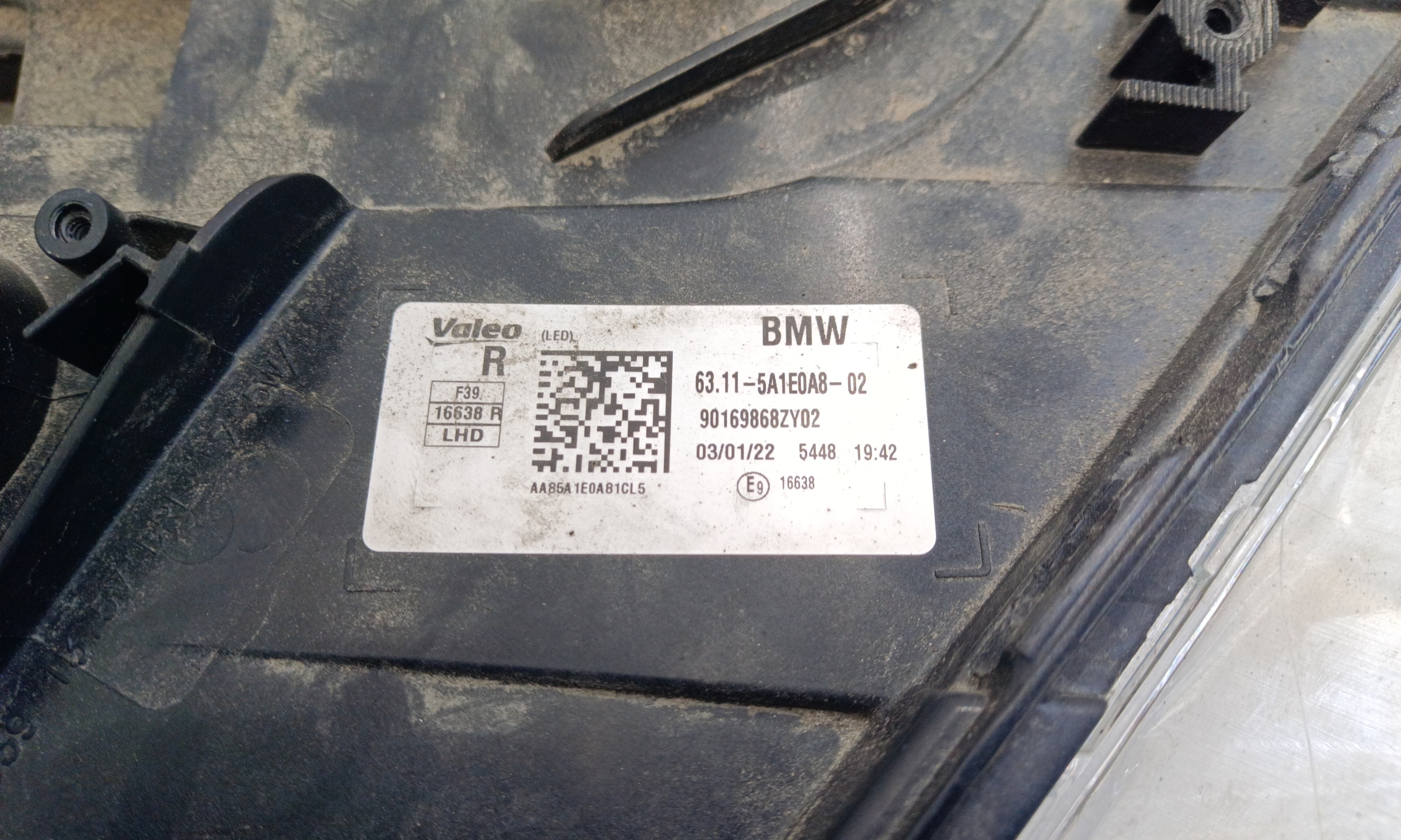 Фара передняя правая BMW X2 F39 LED