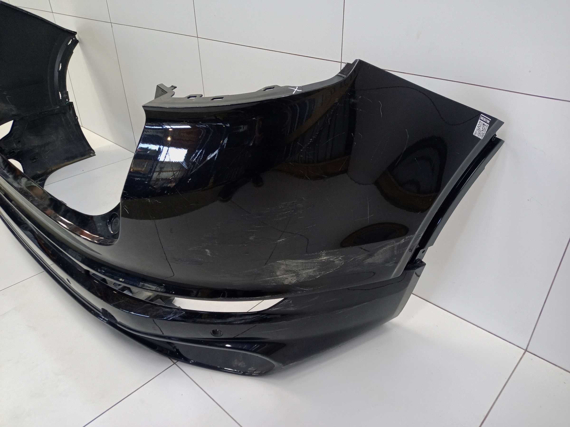 Бампер задний верхняя часть Geely Tugella