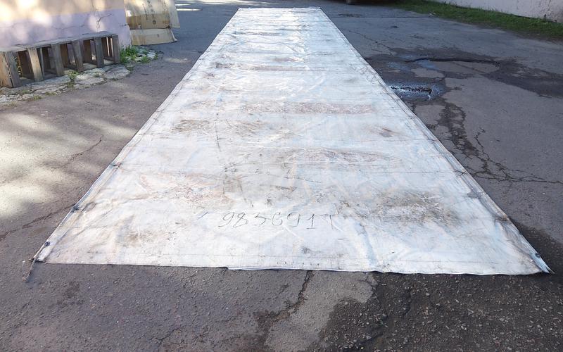 Тент крыши полуприцепа Kogel