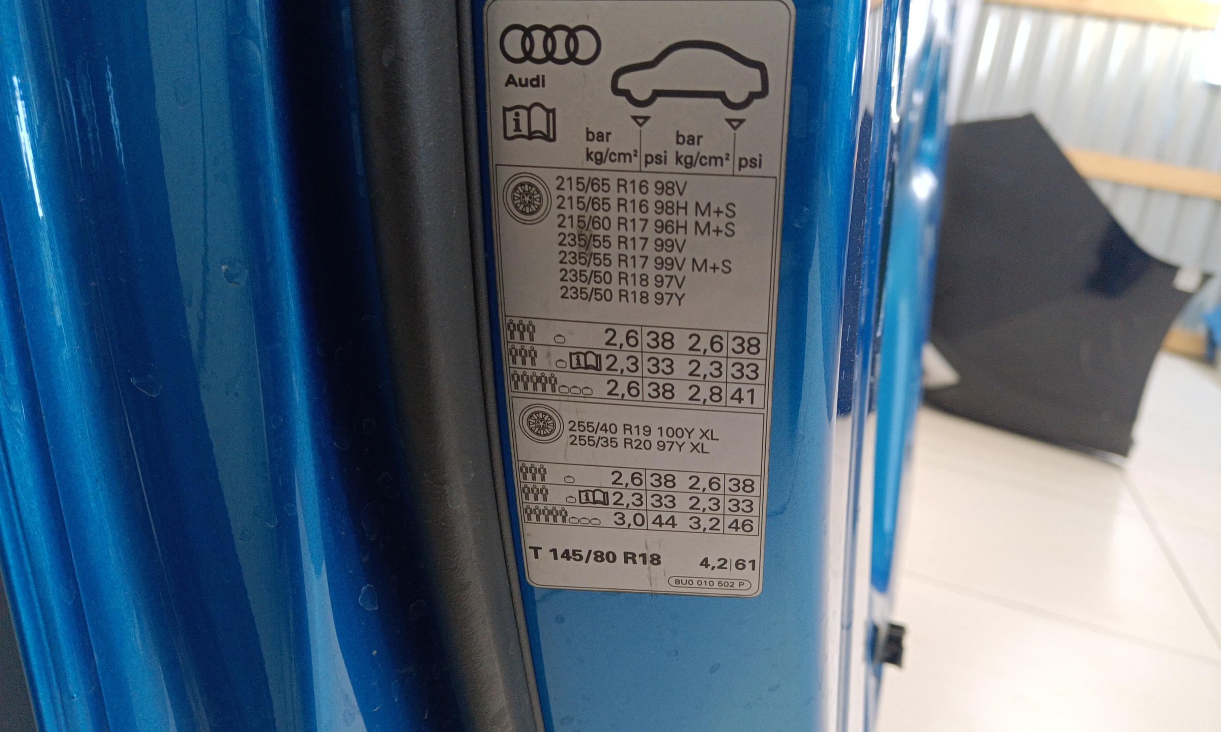 Дверь передняя левая Audi Q3 1