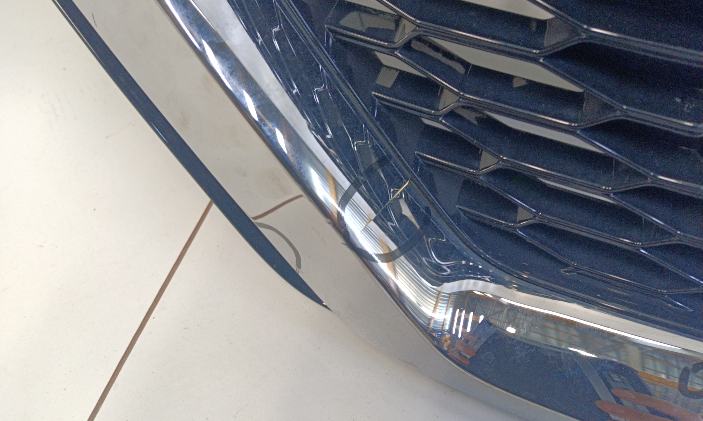 Решетка радиатора Nissan Qashqai 2 Restail