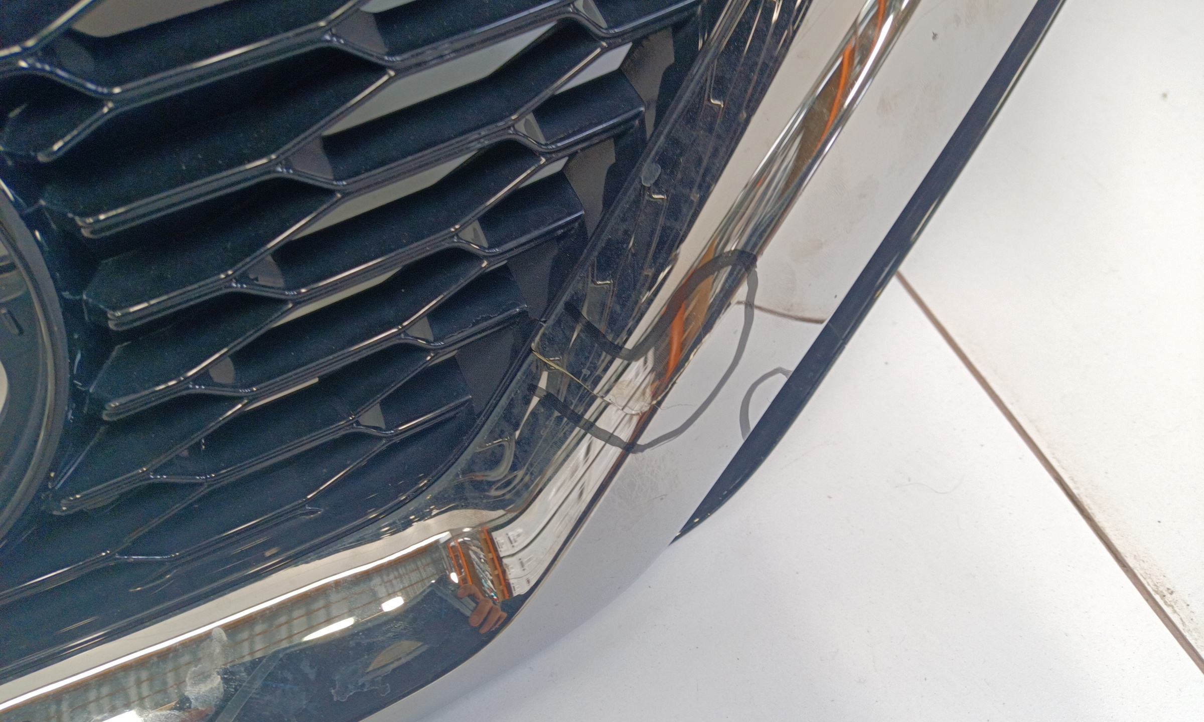 Решетка радиатора Nissan Qashqai 2 Restail