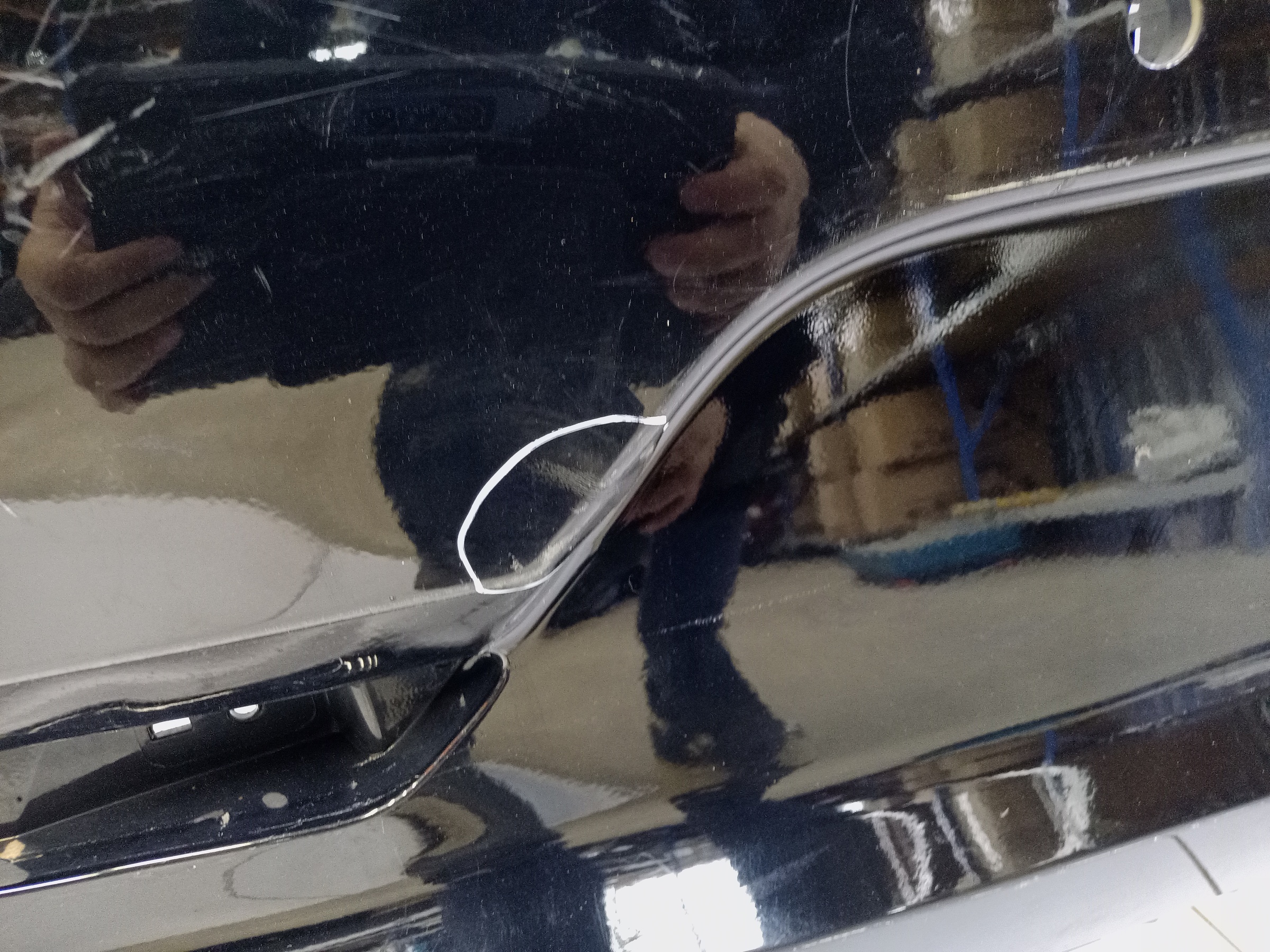 Бампер задний Hyundai Solaris 1 Hatchback Restail