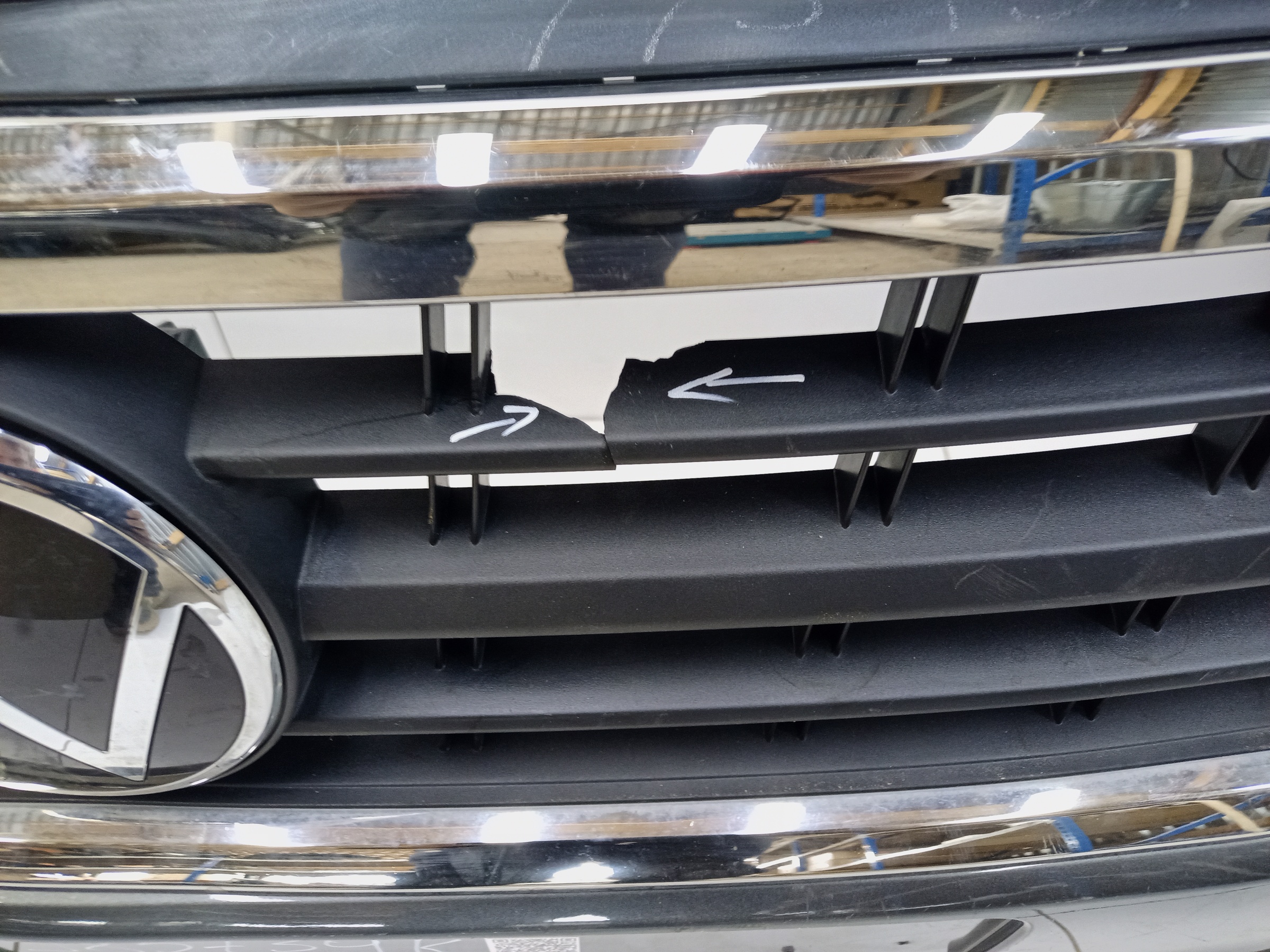 Бампер передний Volkswagen Polo 6 Liftback