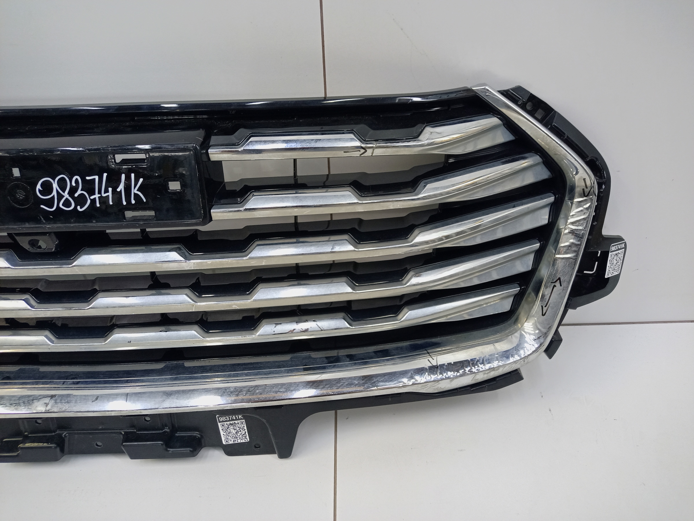 Решётка радиатора Haval Jolion под камеру