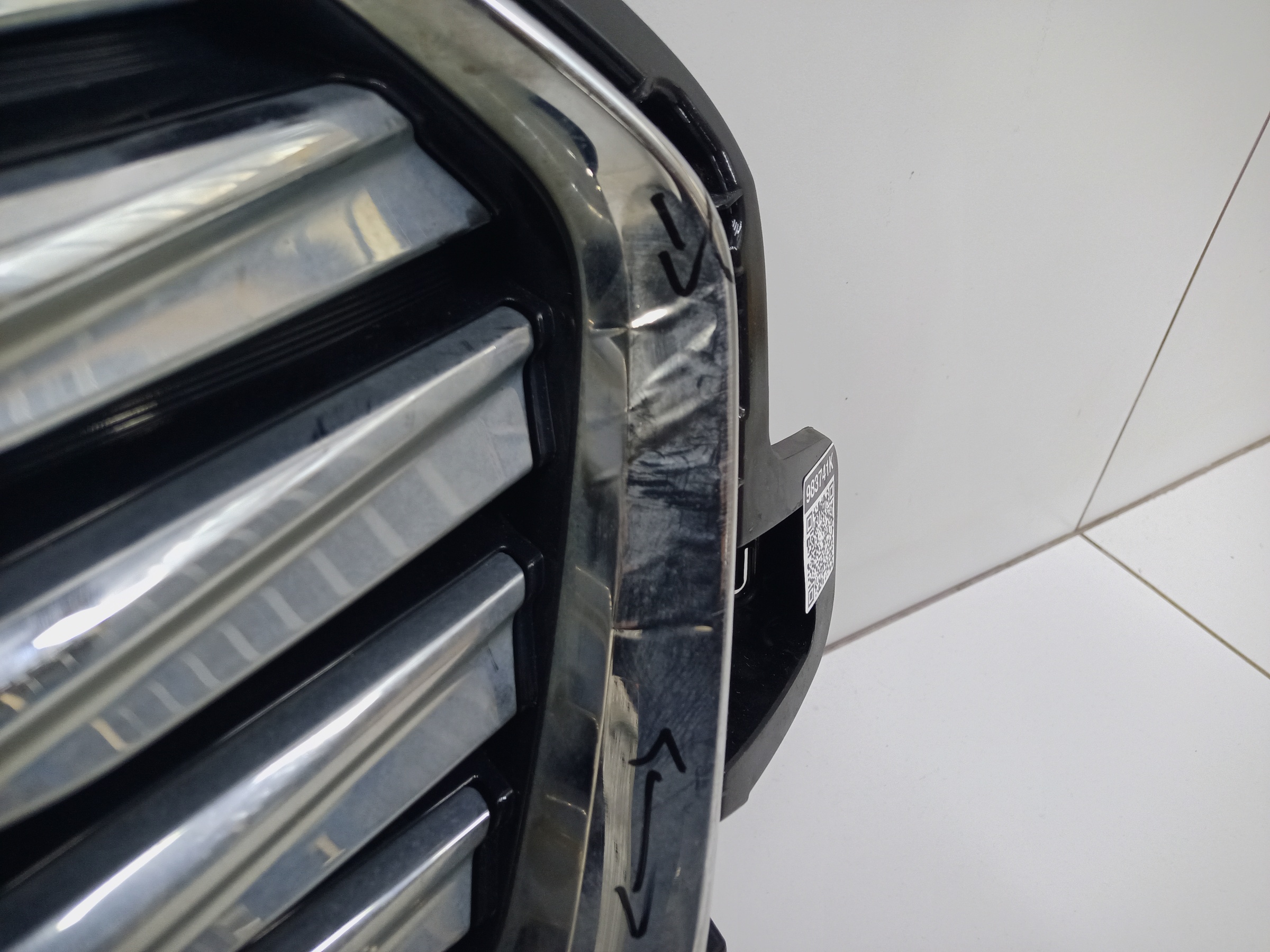 Решётка радиатора Haval Jolion под камеру
