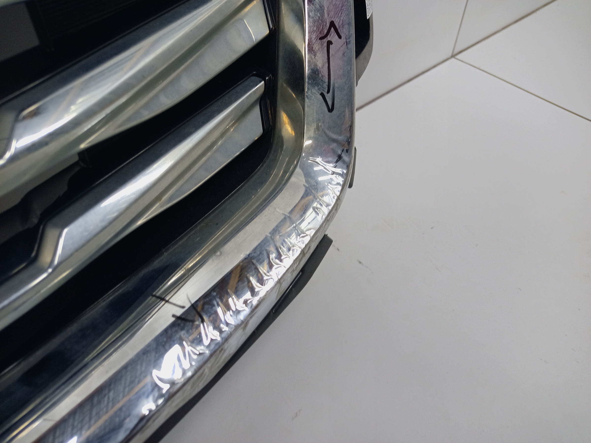 Решётка радиатора Haval Jolion под камеру