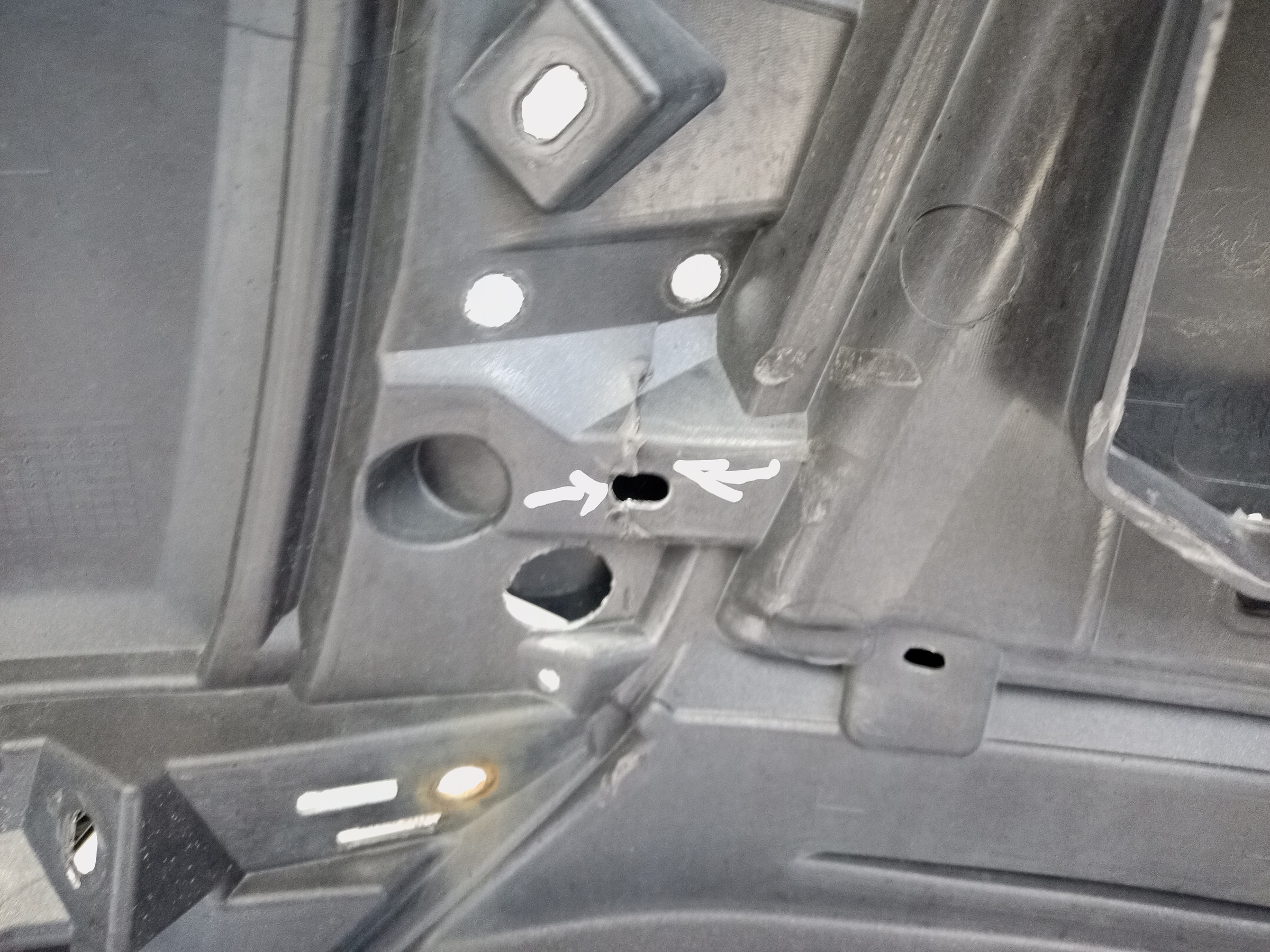 Бампер передний Mitsubishi Outlander 3 Restail 3
