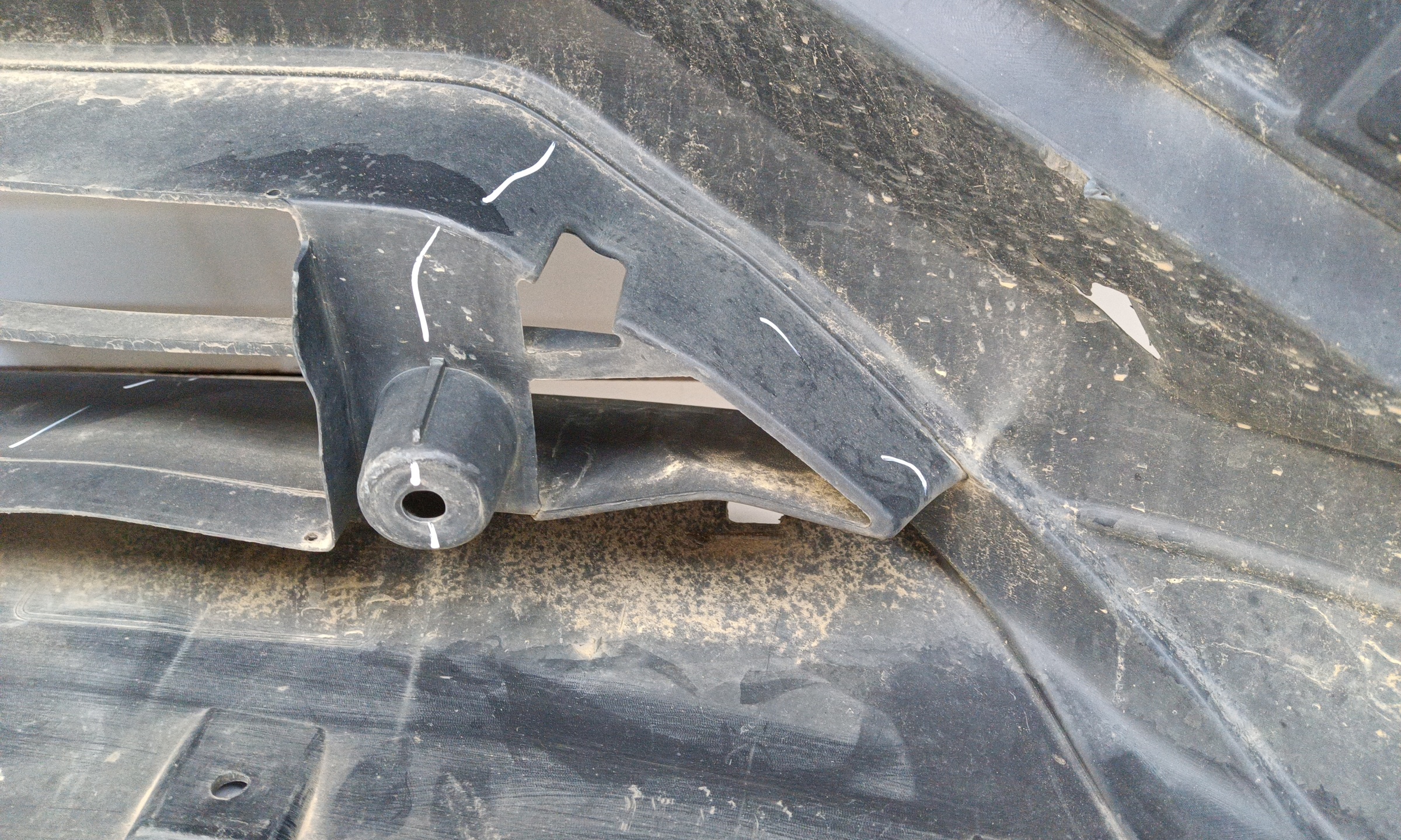 Бампер передний Mitsubishi Eclipse Cross