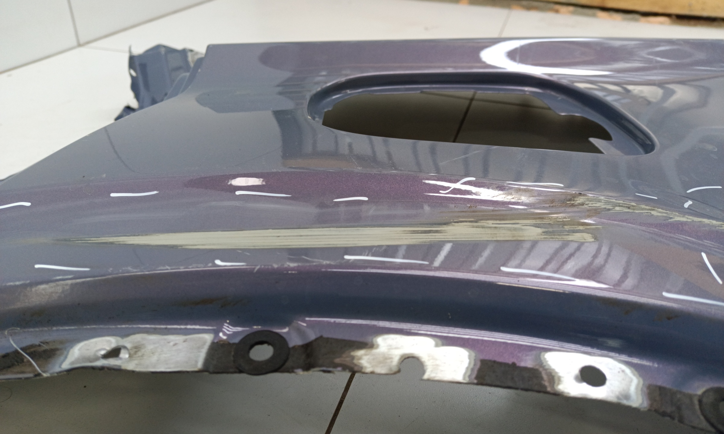 Крыло заднее левое Geely Coolray Restail