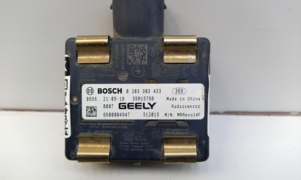 Датчик дистанции " дистроник " Geely Tugella