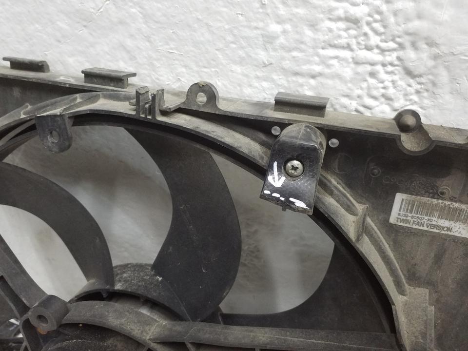 Диффузор вентилятора радиатора Land Rover Range Rover Evoque 1