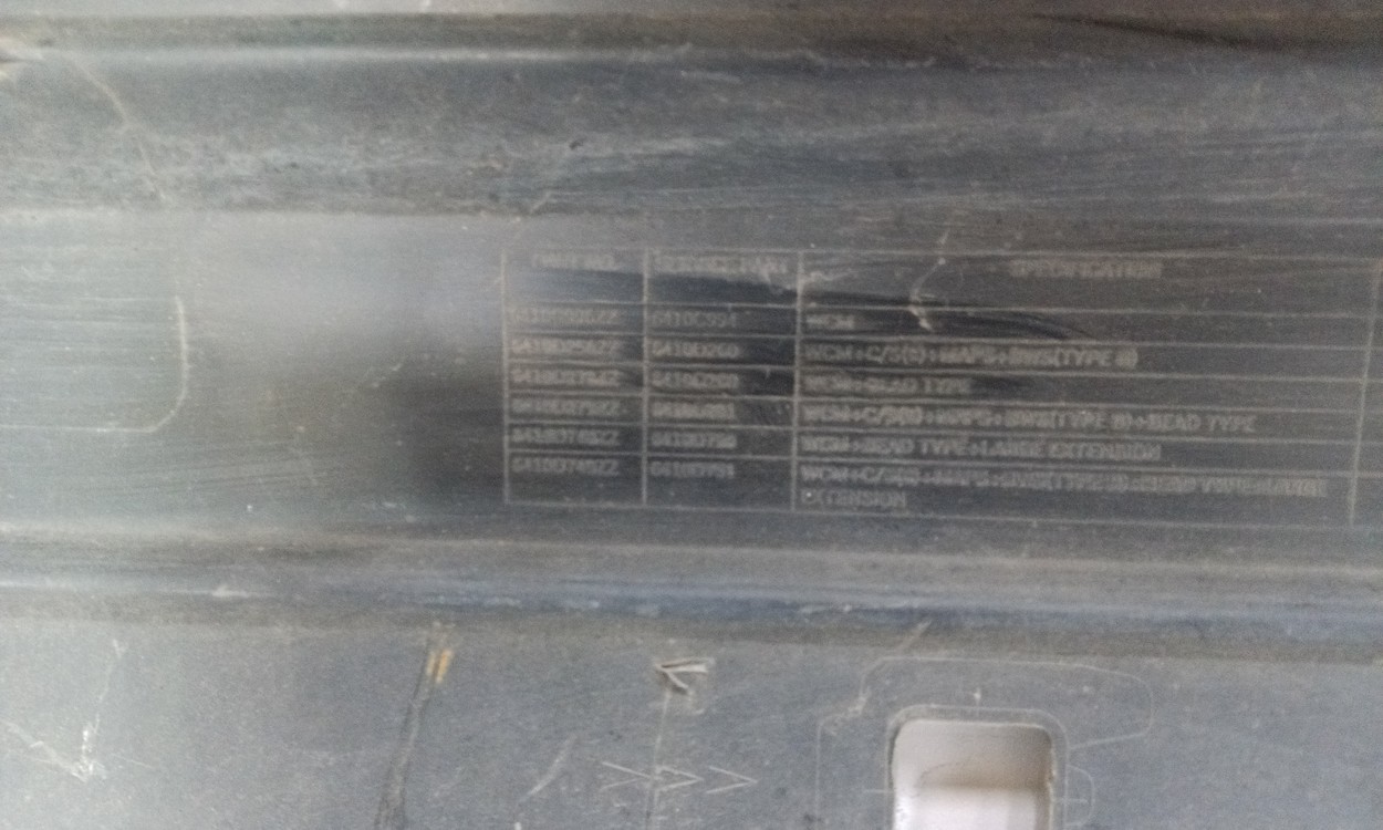 Бампер задний Mitsubishi Outlander 3 Restail 3