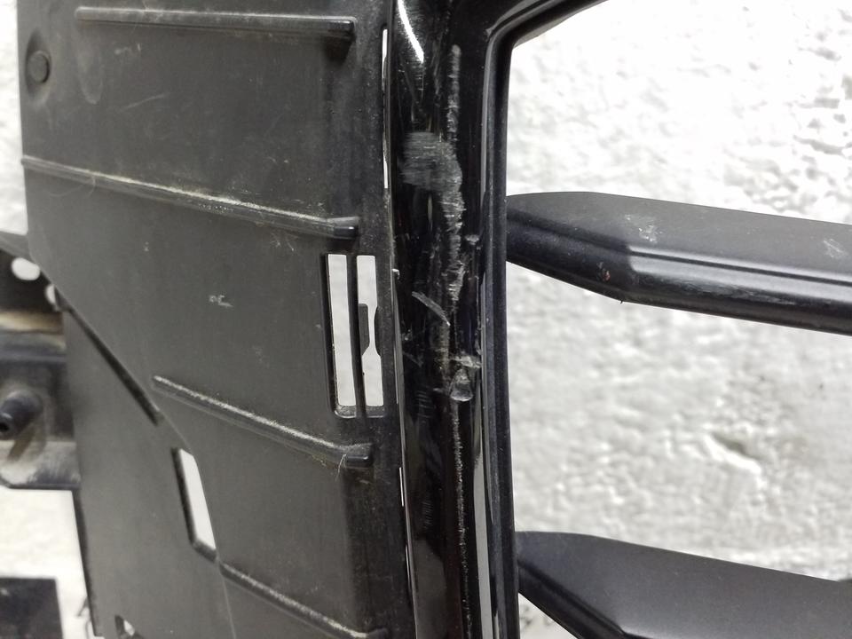 Решетка радиатора Audi Q8 черная не под радар