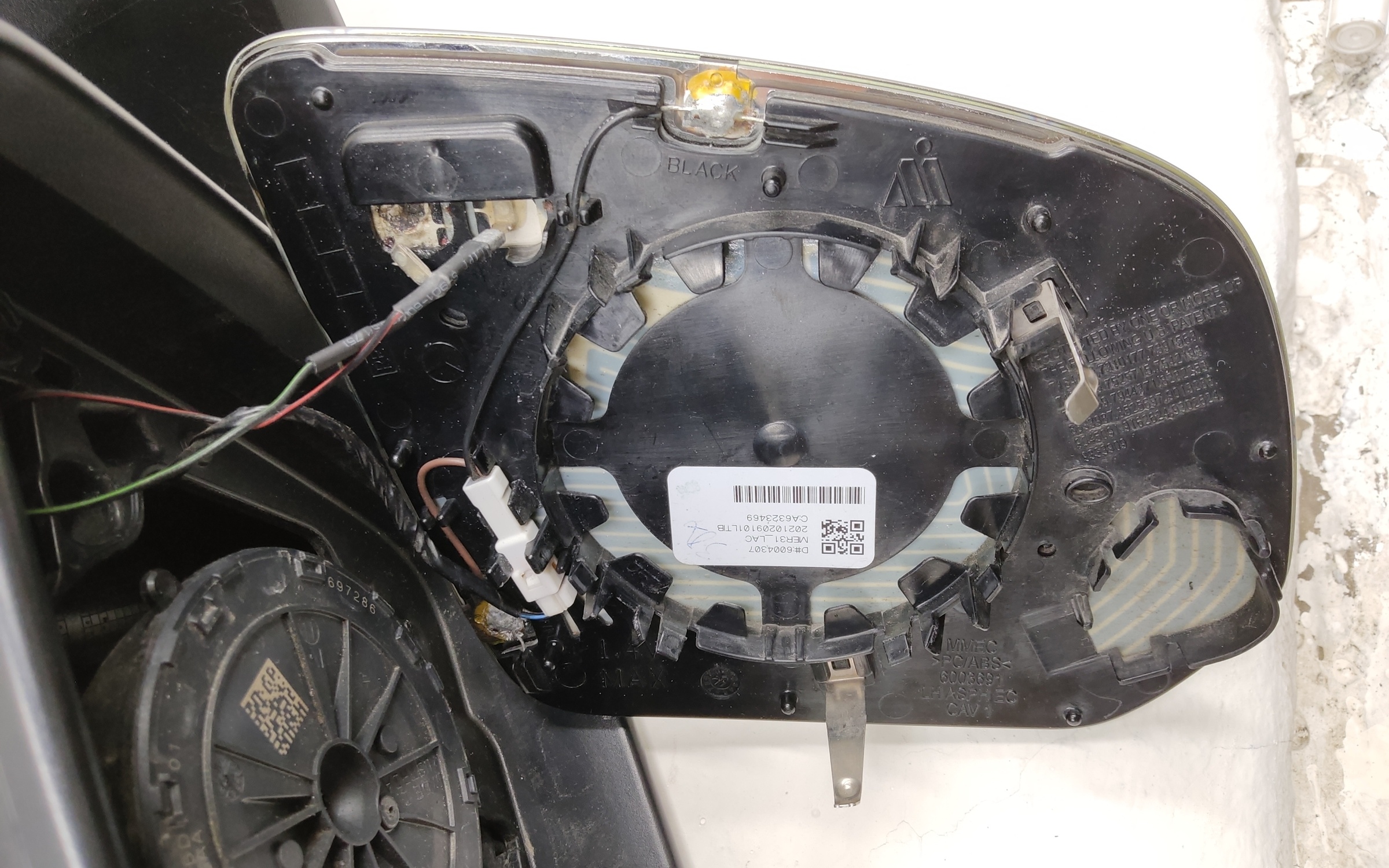 Зеркало левое Mercedes Benz GLE-klasse V167 9+7 контактов