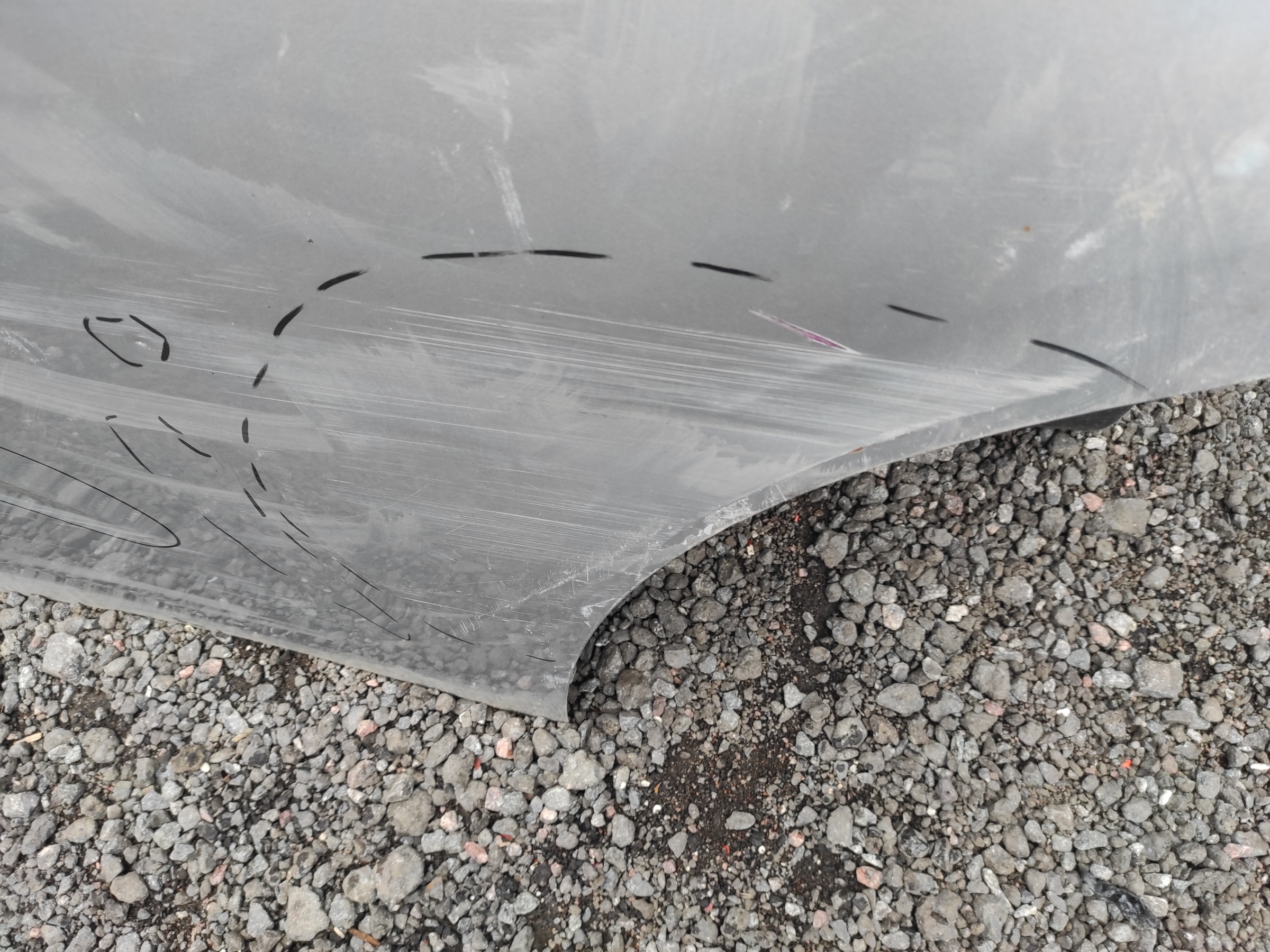 Дверь задняя левая Mitsubishi Outlander 3