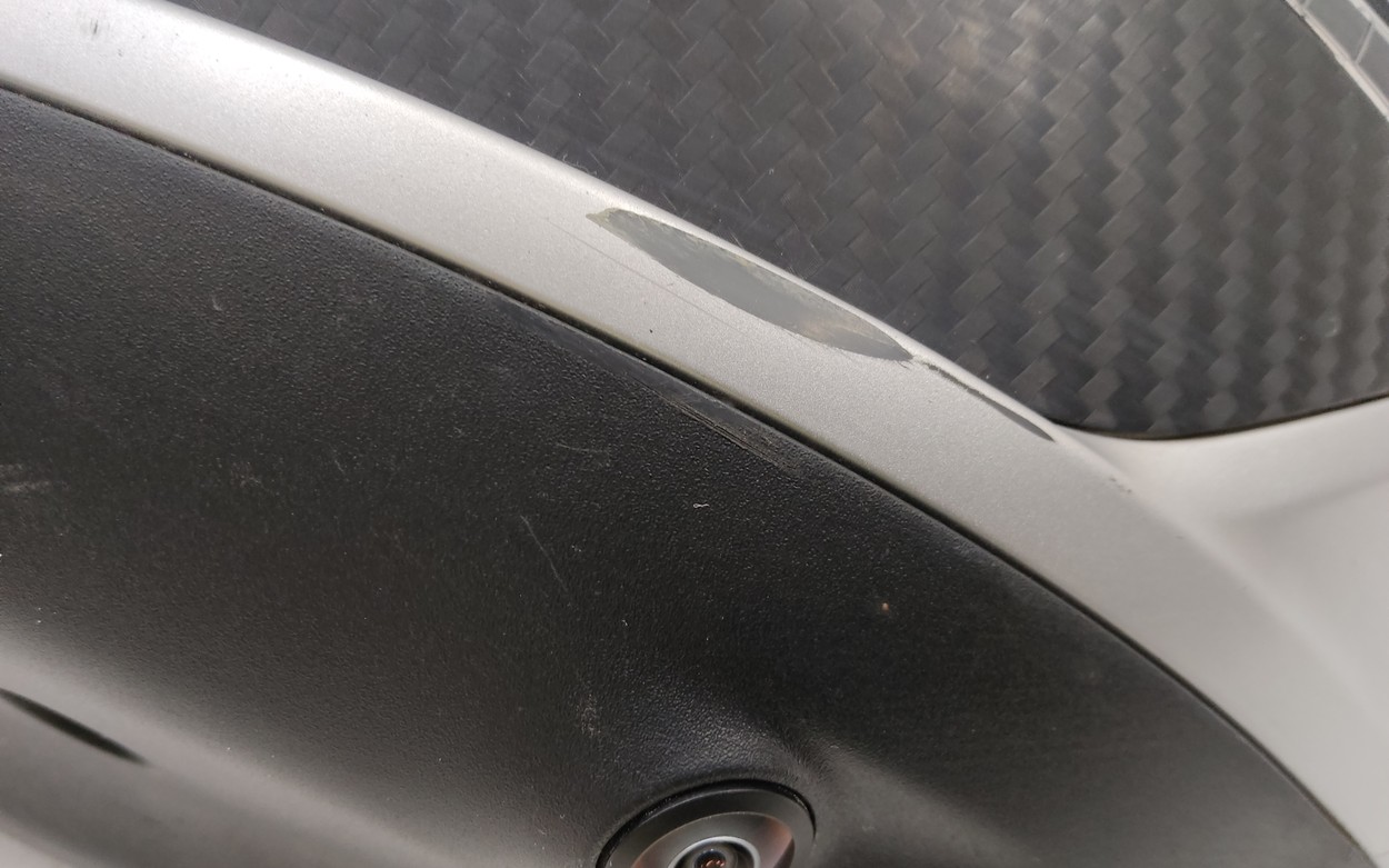 Зеркало левое Geely Coolray 12+1 контактов карбон