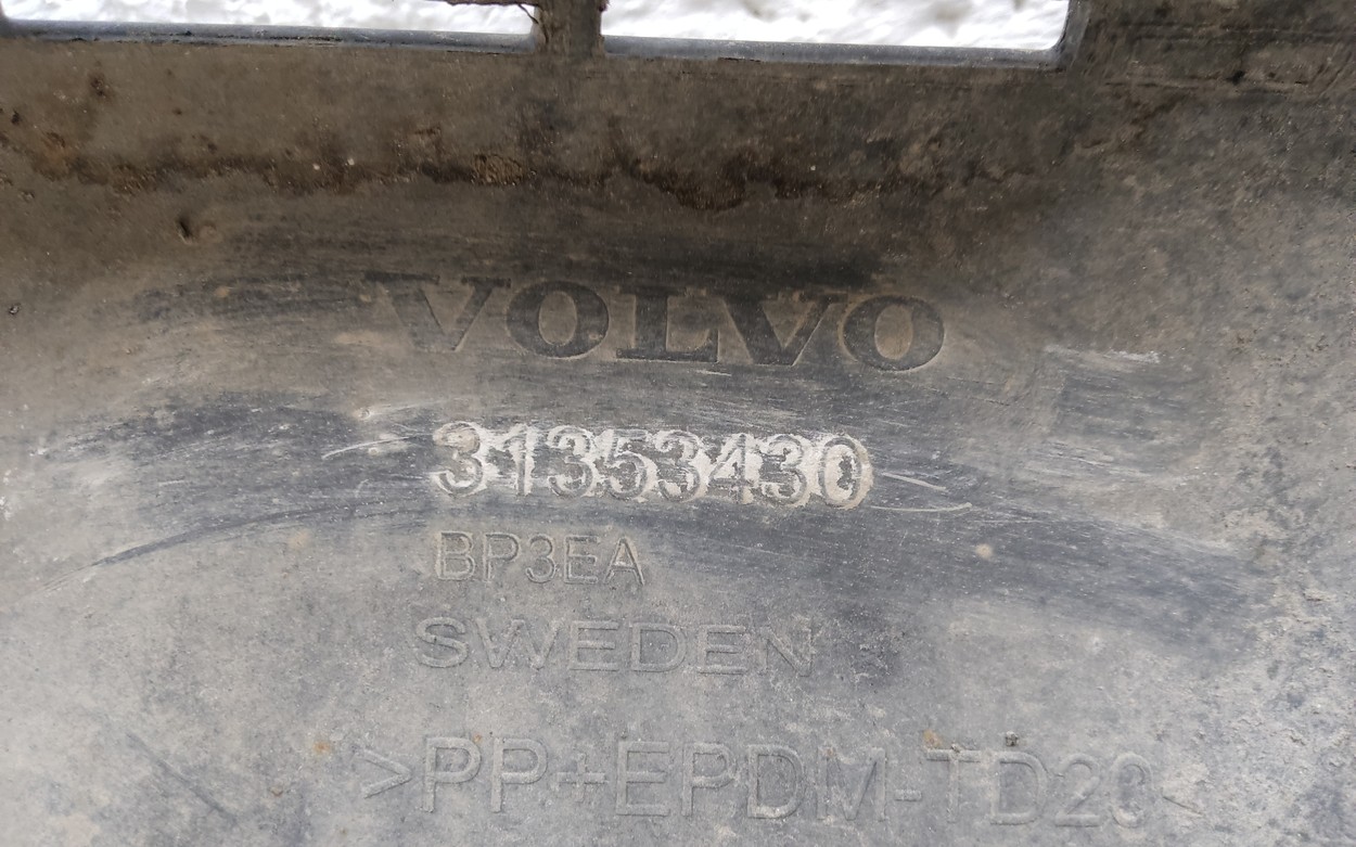 Юбка заднего бампера Volvo XC90 2