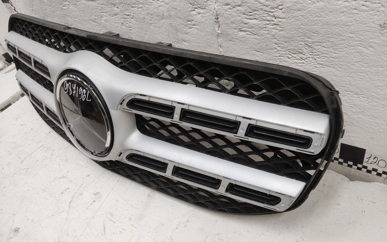 Решётка радиатора Mercedes Benz GLS-klasse X167 серые накладки