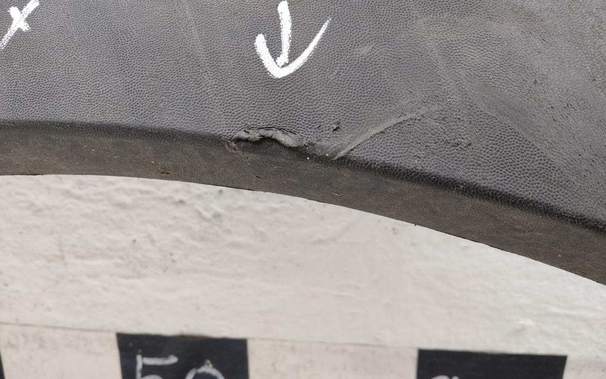 Накладка крыла заднего правого Kia Rio 4 X- line
