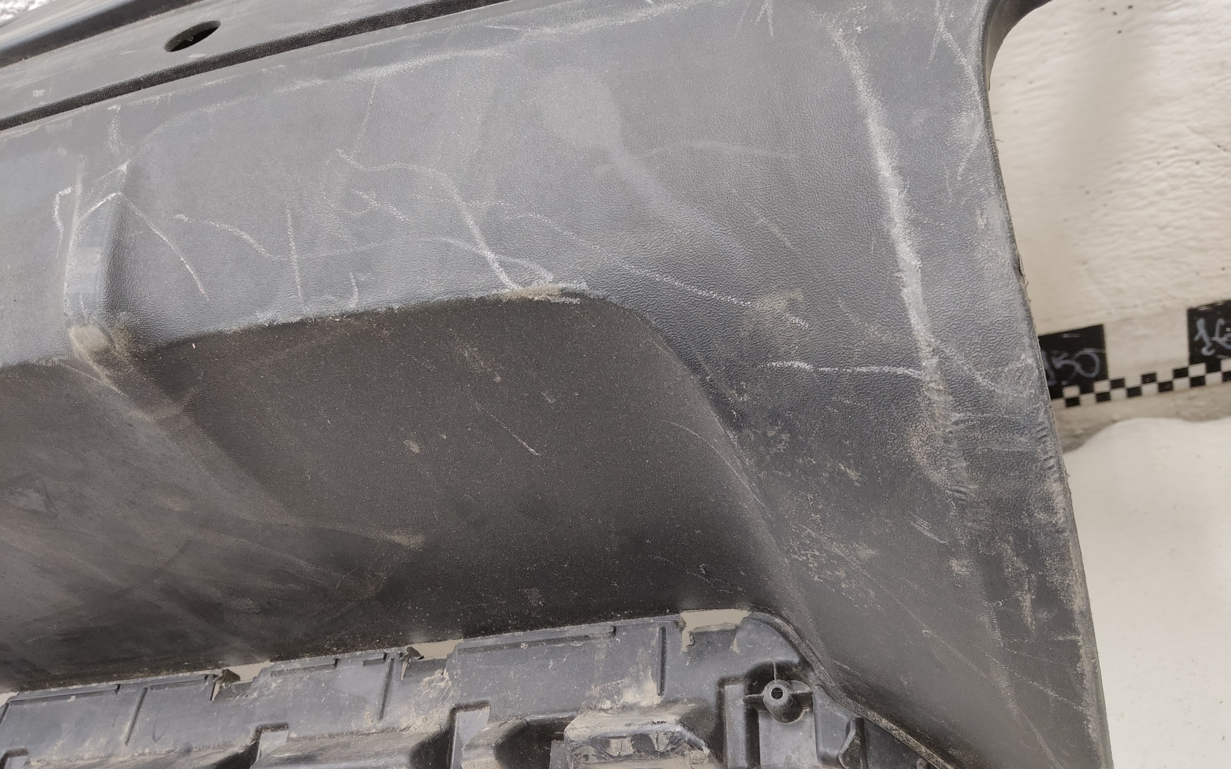 Юбка заднего бампера Porsche Cayenne 3