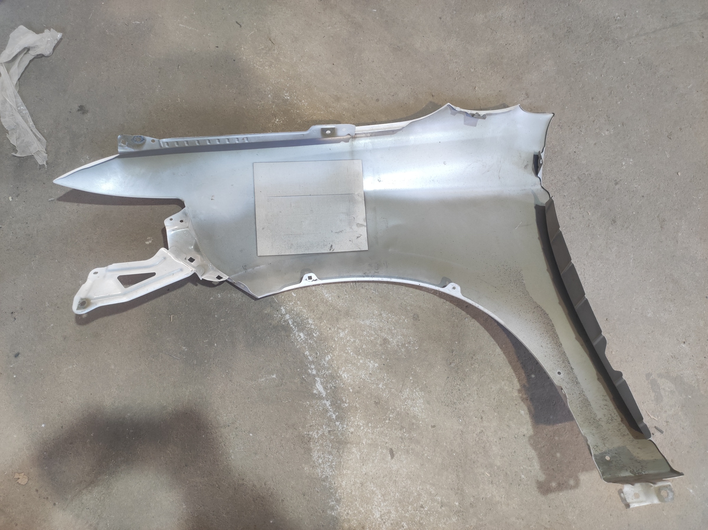 Крыло переднее правое Mitsubishi Outlander 3 Restail 2 без повторителя