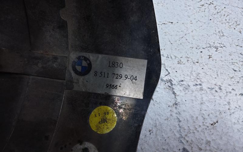 Насадка глушителя черный хром BMW 5er F10