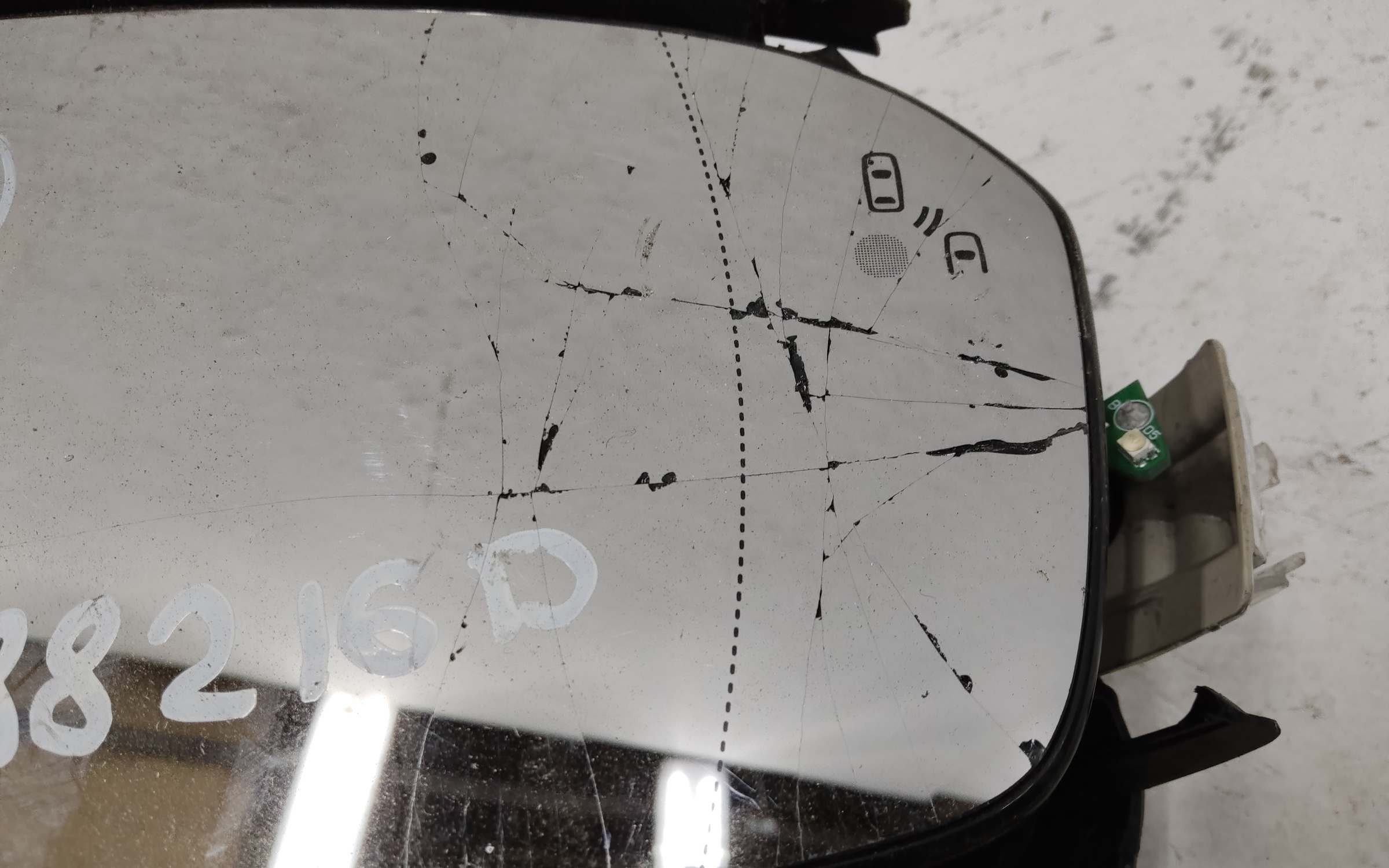 Зеркало правое Ford Mondeo 5 14 контактов