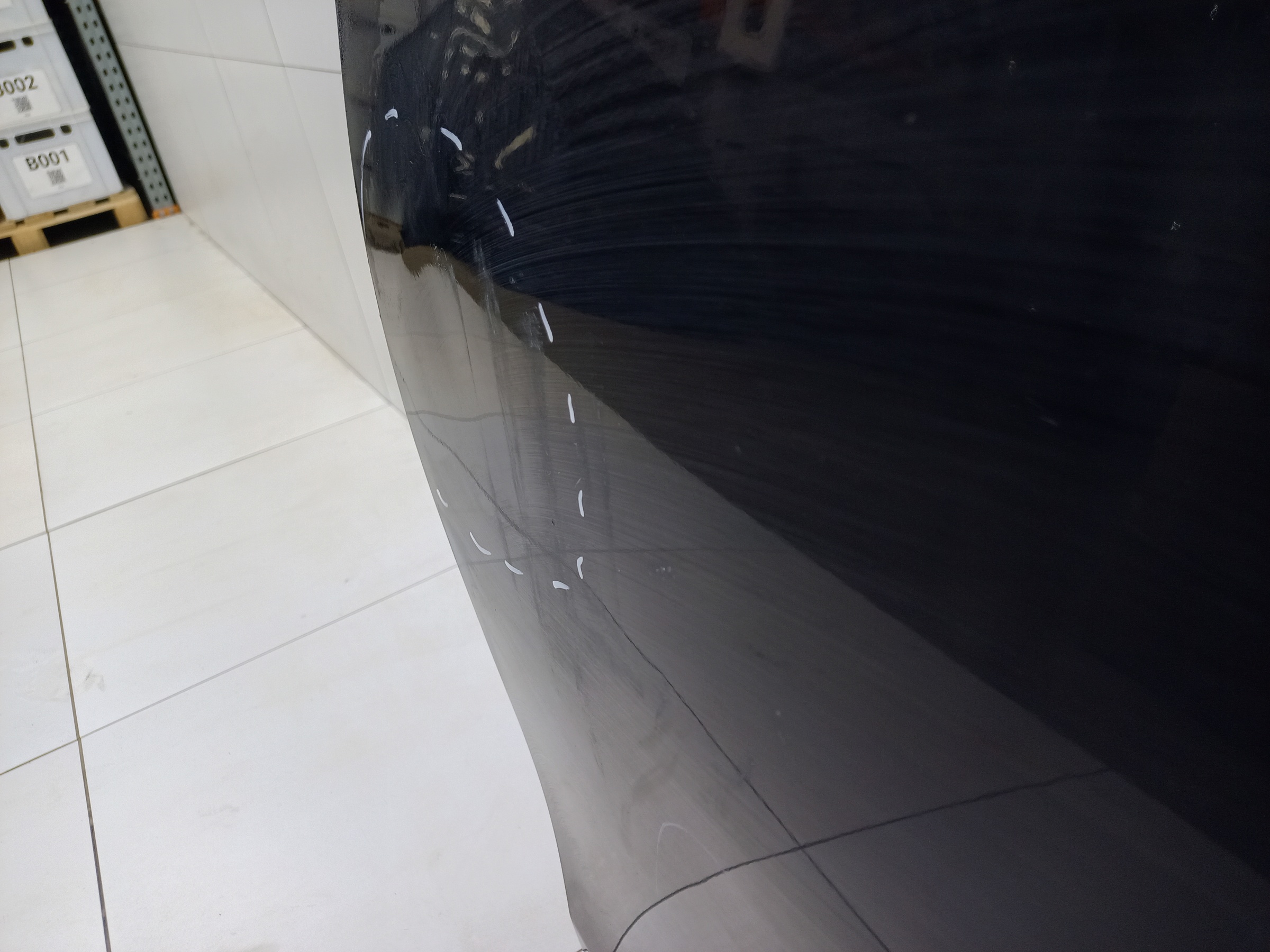 Дверь задняя правая сдвижная под стекло Mercedes Benz V-klasse W447