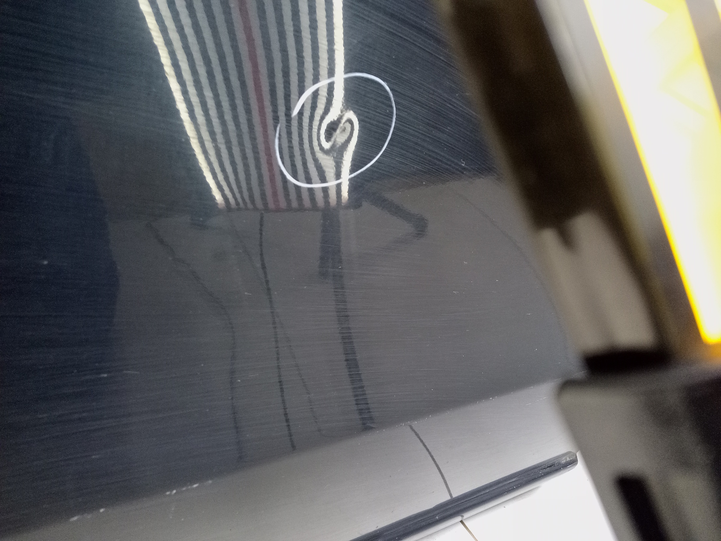 Дверь задняя правая сдвижная под стекло Mercedes Benz V-klasse W447