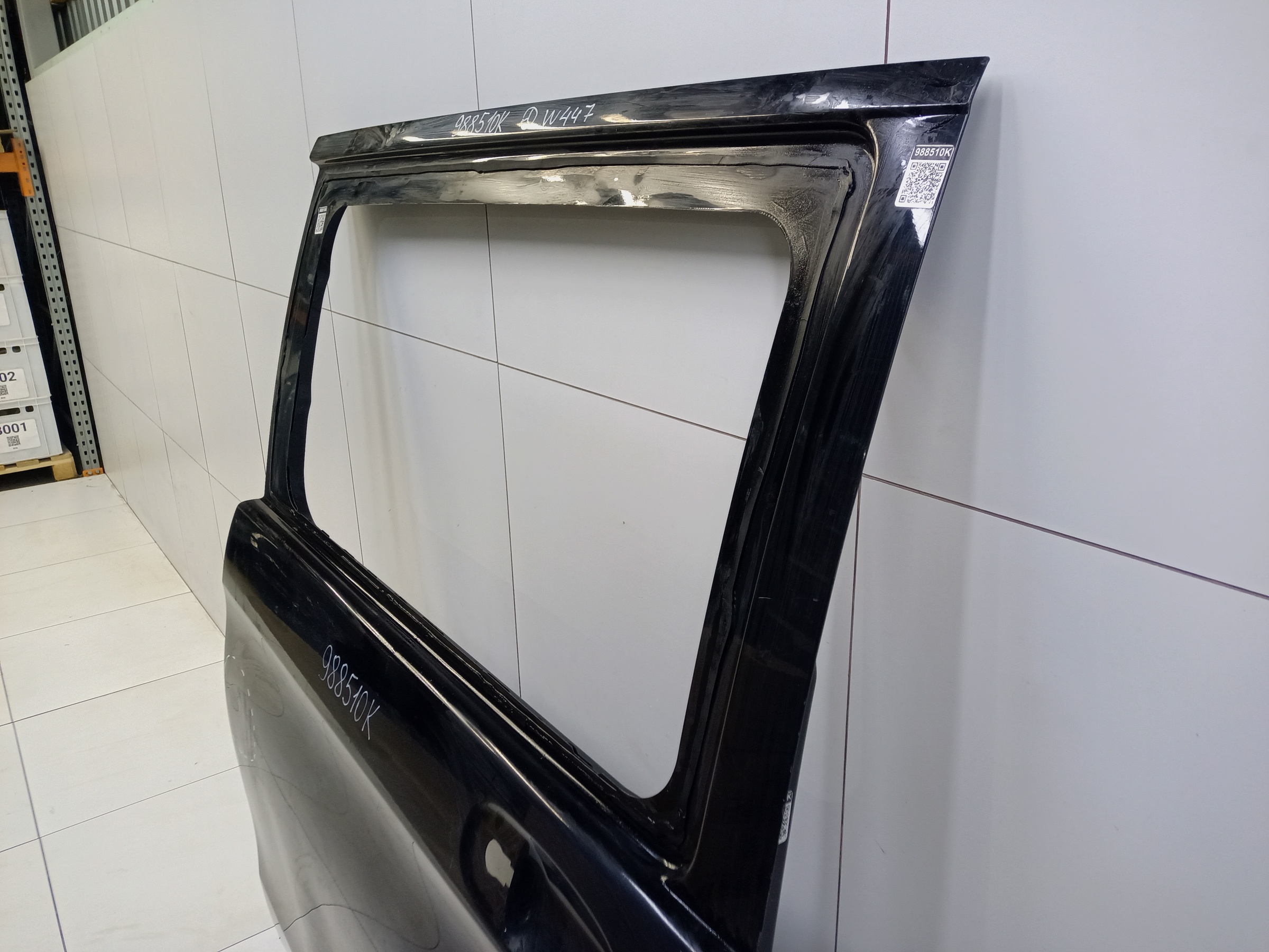 Дверь задняя правая сдвижная под стекло Mercedes Benz V-klasse W447