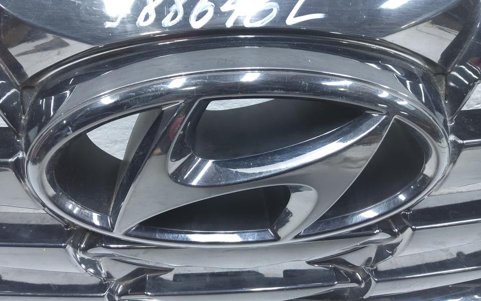 Решётка радиатора Hyundai Tucson 4 не под камеру